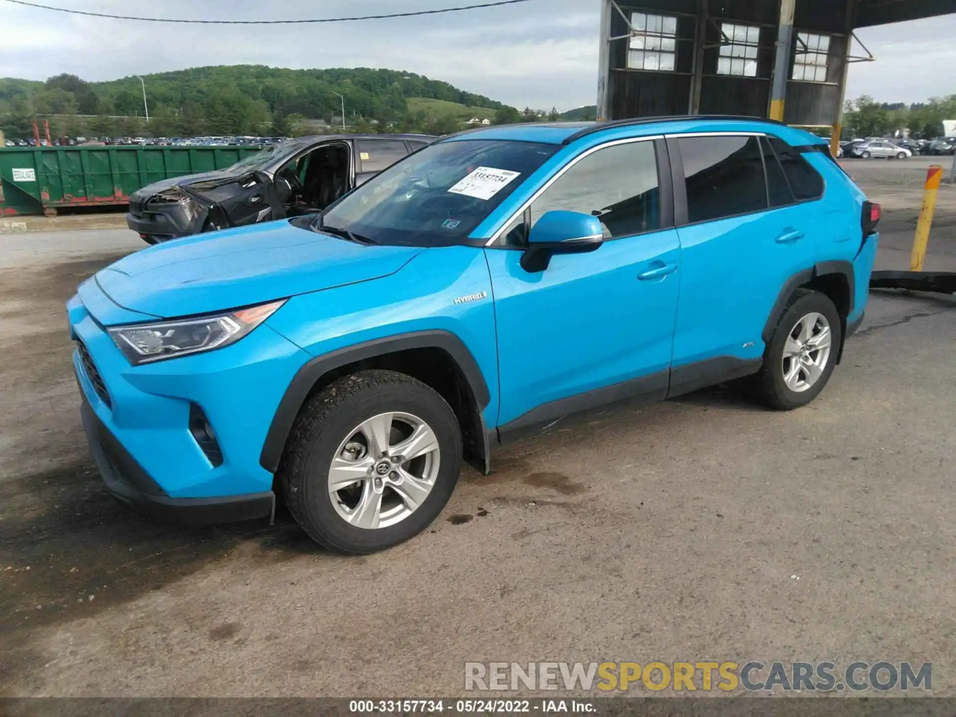 2 Фотография поврежденного автомобиля 4T3R6RFV0MU016021 TOYOTA RAV4 2021