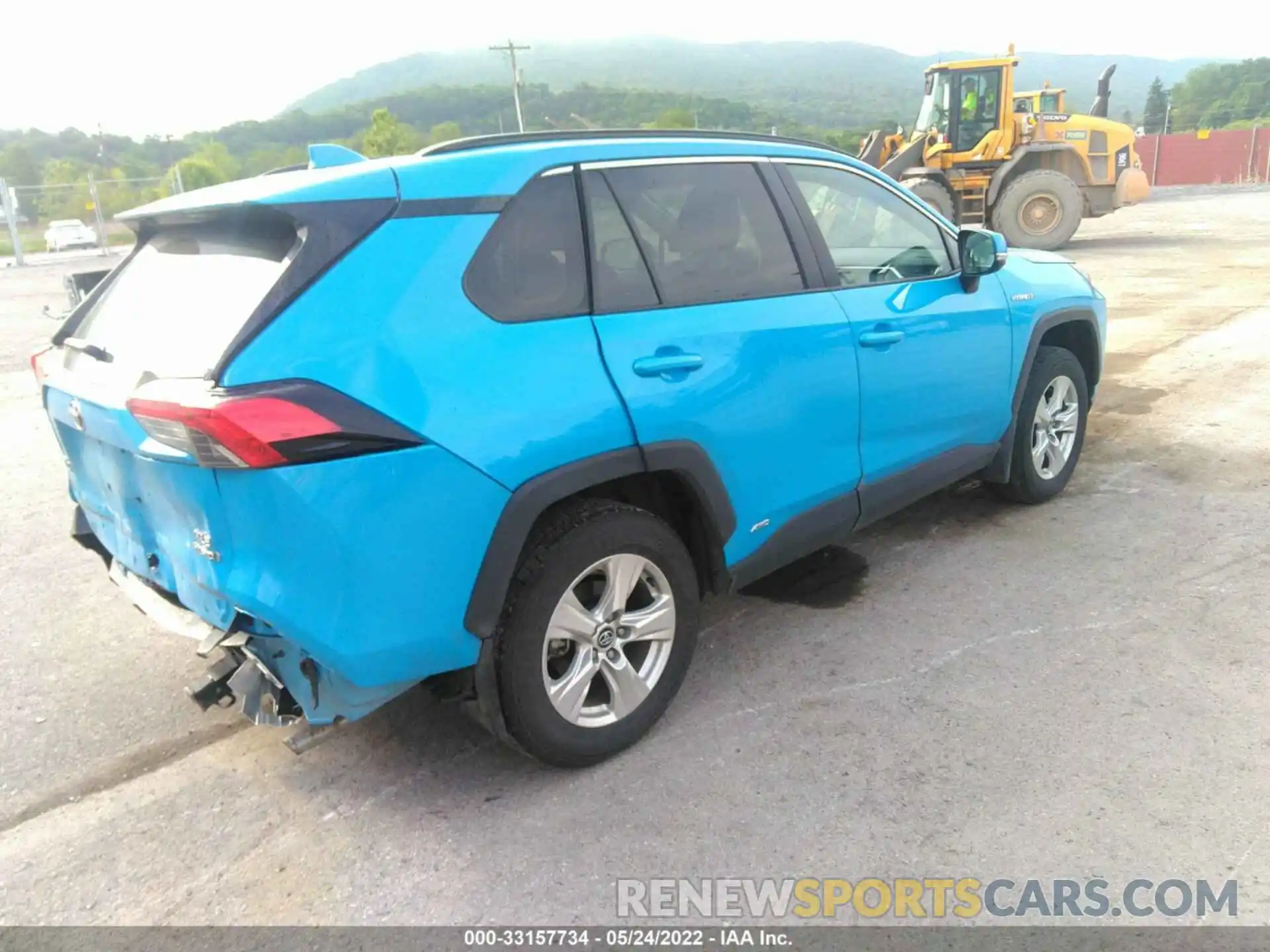 4 Фотография поврежденного автомобиля 4T3R6RFV0MU016021 TOYOTA RAV4 2021