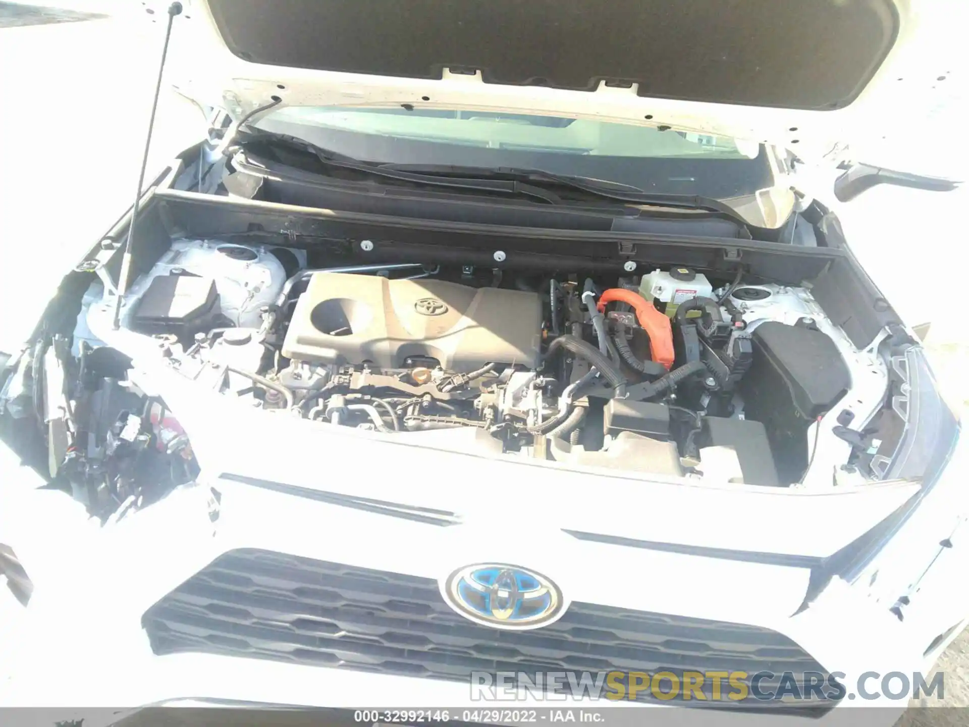 10 Фотография поврежденного автомобиля 4T3R6RFV0MU017217 TOYOTA RAV4 2021