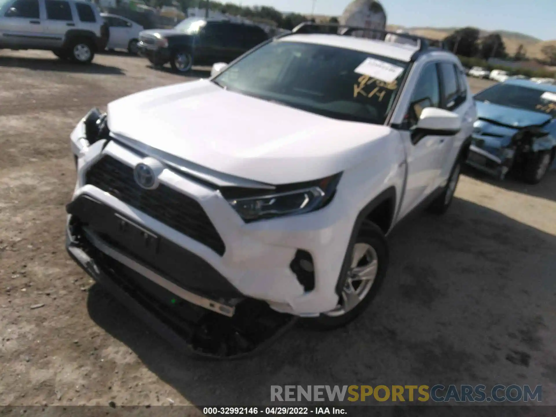 6 Фотография поврежденного автомобиля 4T3R6RFV0MU017217 TOYOTA RAV4 2021