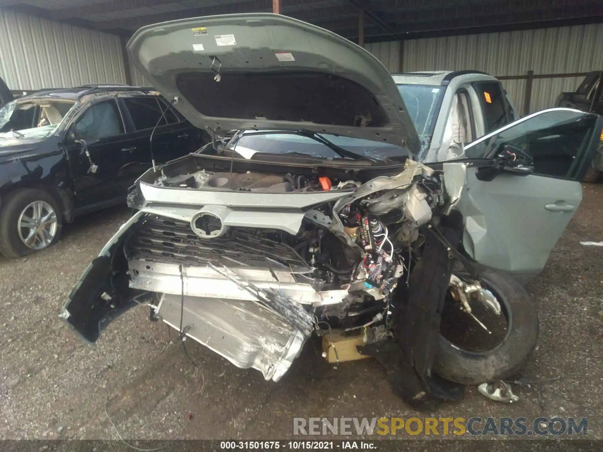 6 Фотография поврежденного автомобиля 4T3R6RFV0MU025995 TOYOTA RAV4 2021