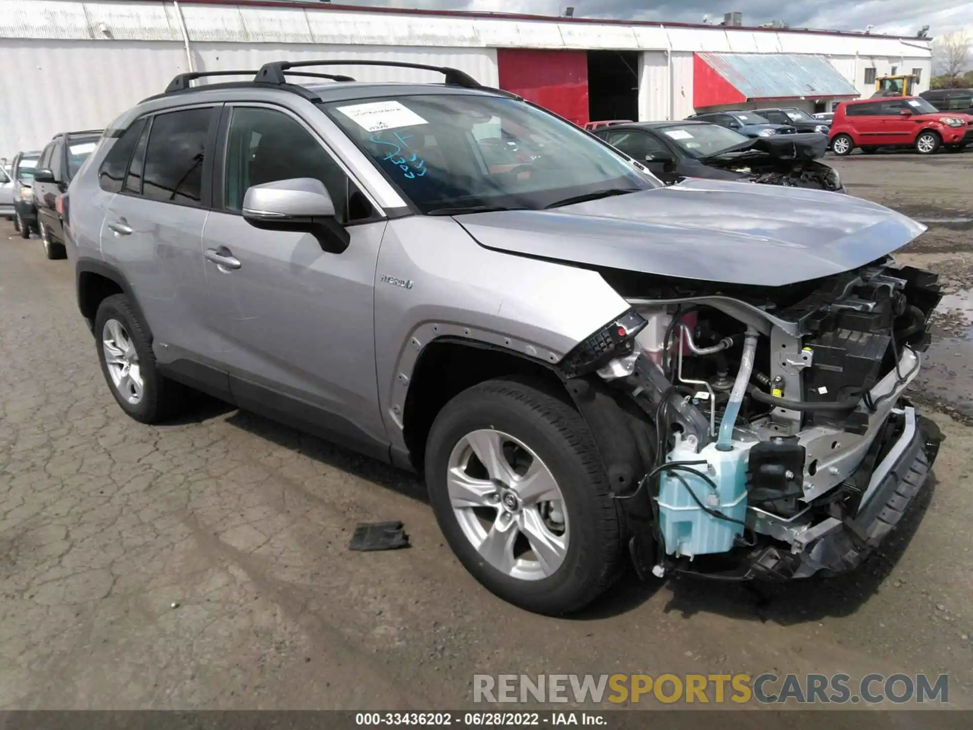 1 Photograph of a damaged car 4T3R6RFV0MU026791 TOYOTA RAV4 2021