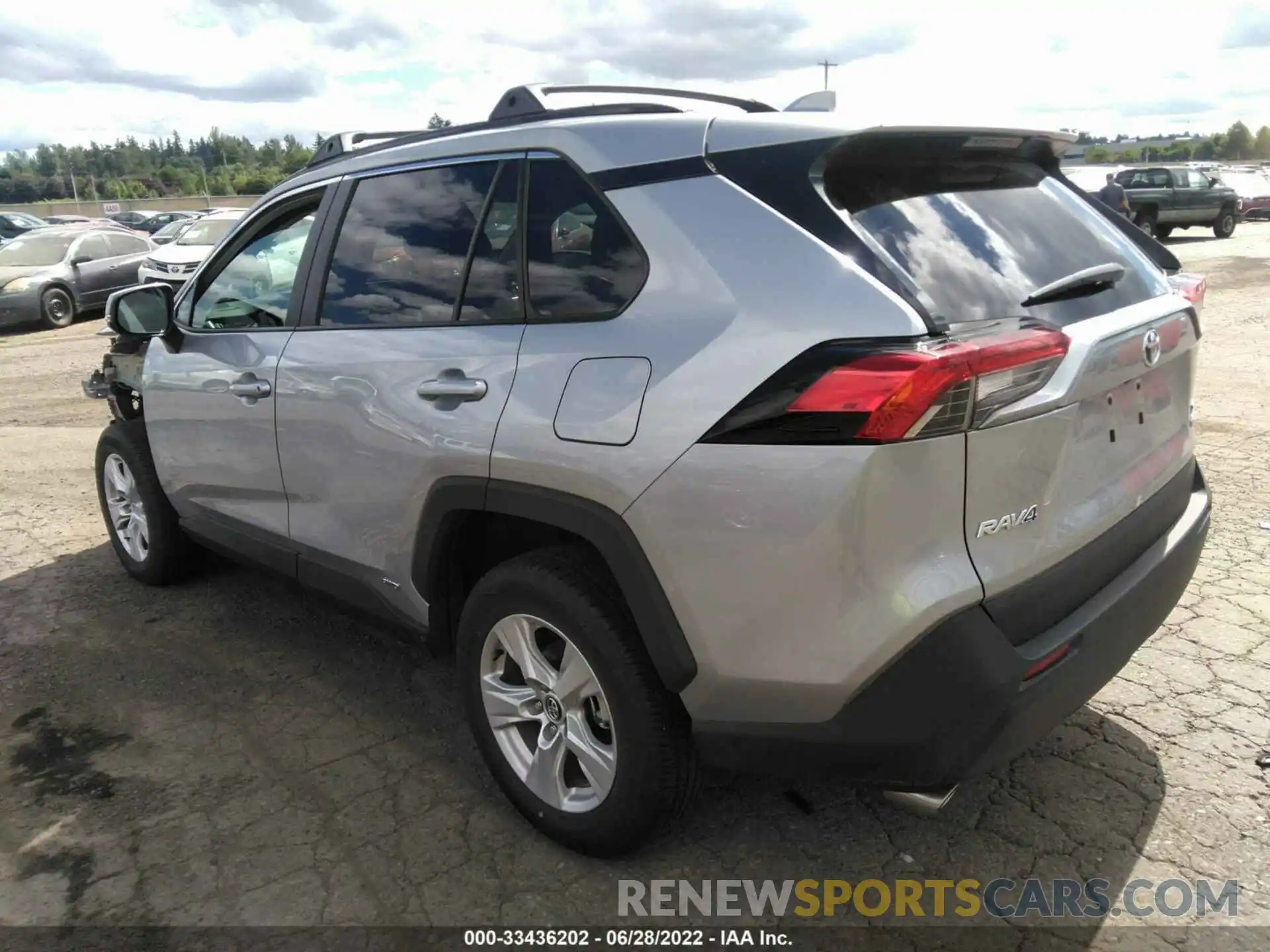 3 Photograph of a damaged car 4T3R6RFV0MU026791 TOYOTA RAV4 2021