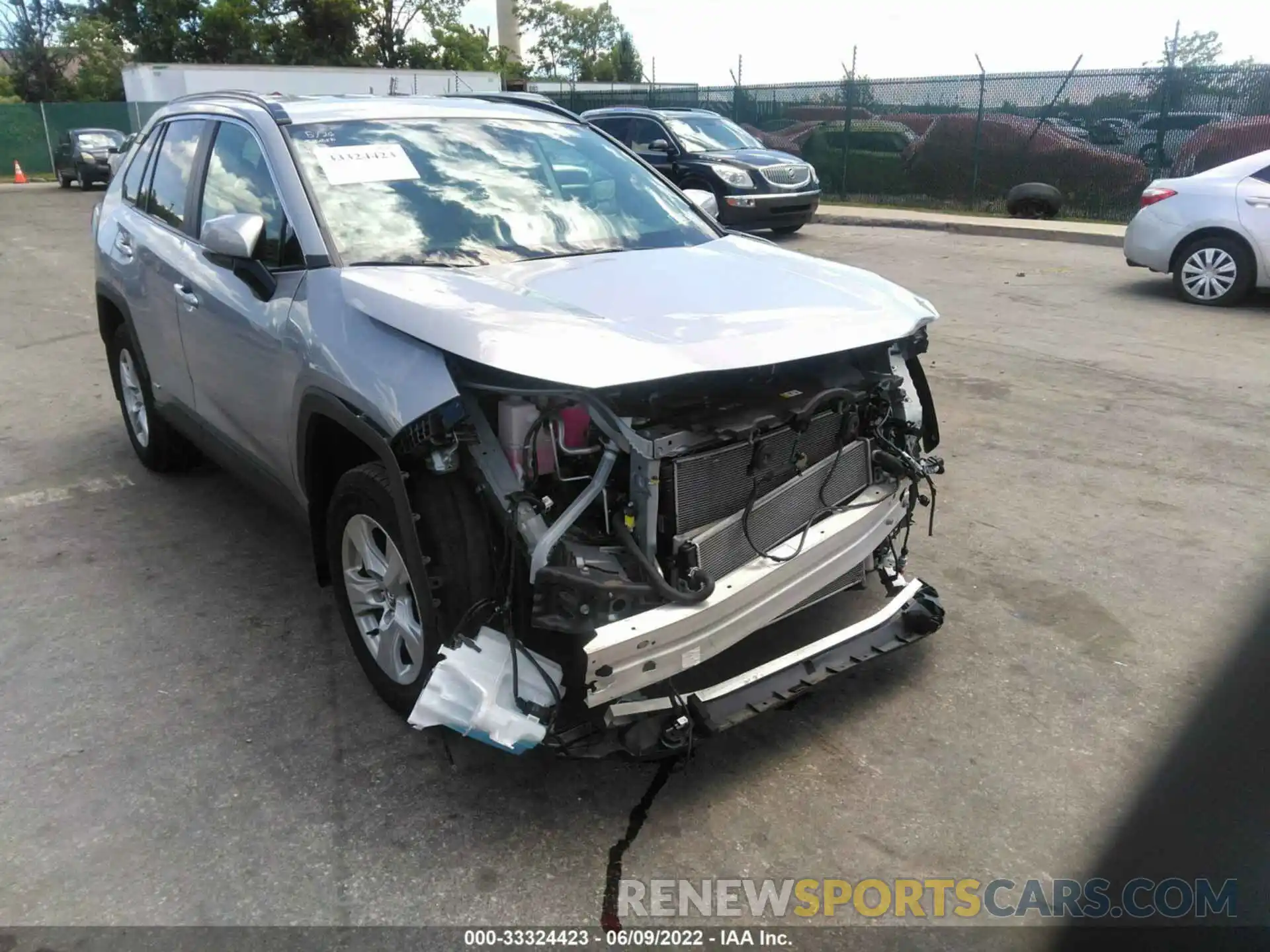 6 Photograph of a damaged car 4T3R6RFV1MU024712 TOYOTA RAV4 2021