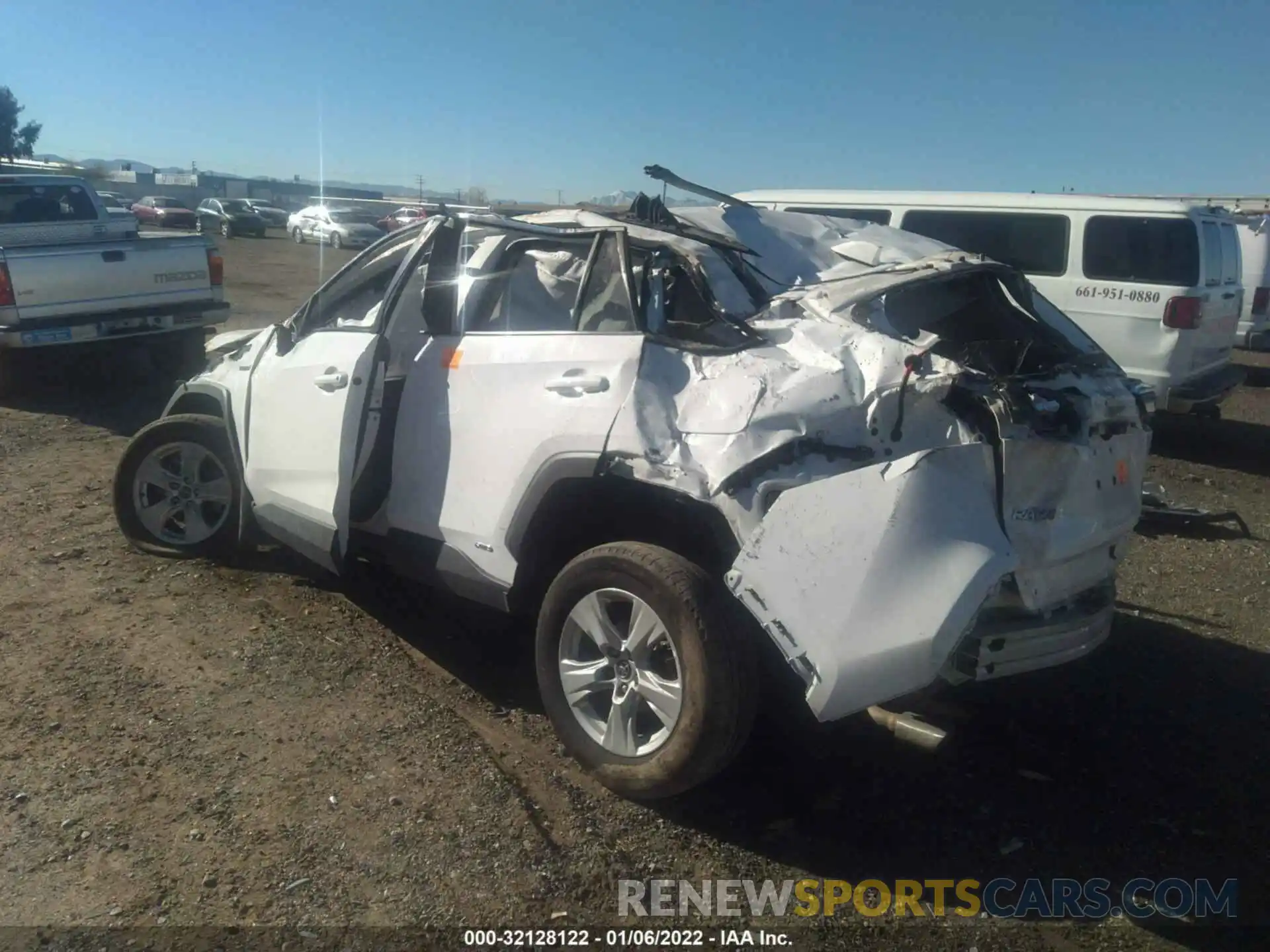 3 Фотография поврежденного автомобиля 4T3R6RFV2MU018286 TOYOTA RAV4 2021