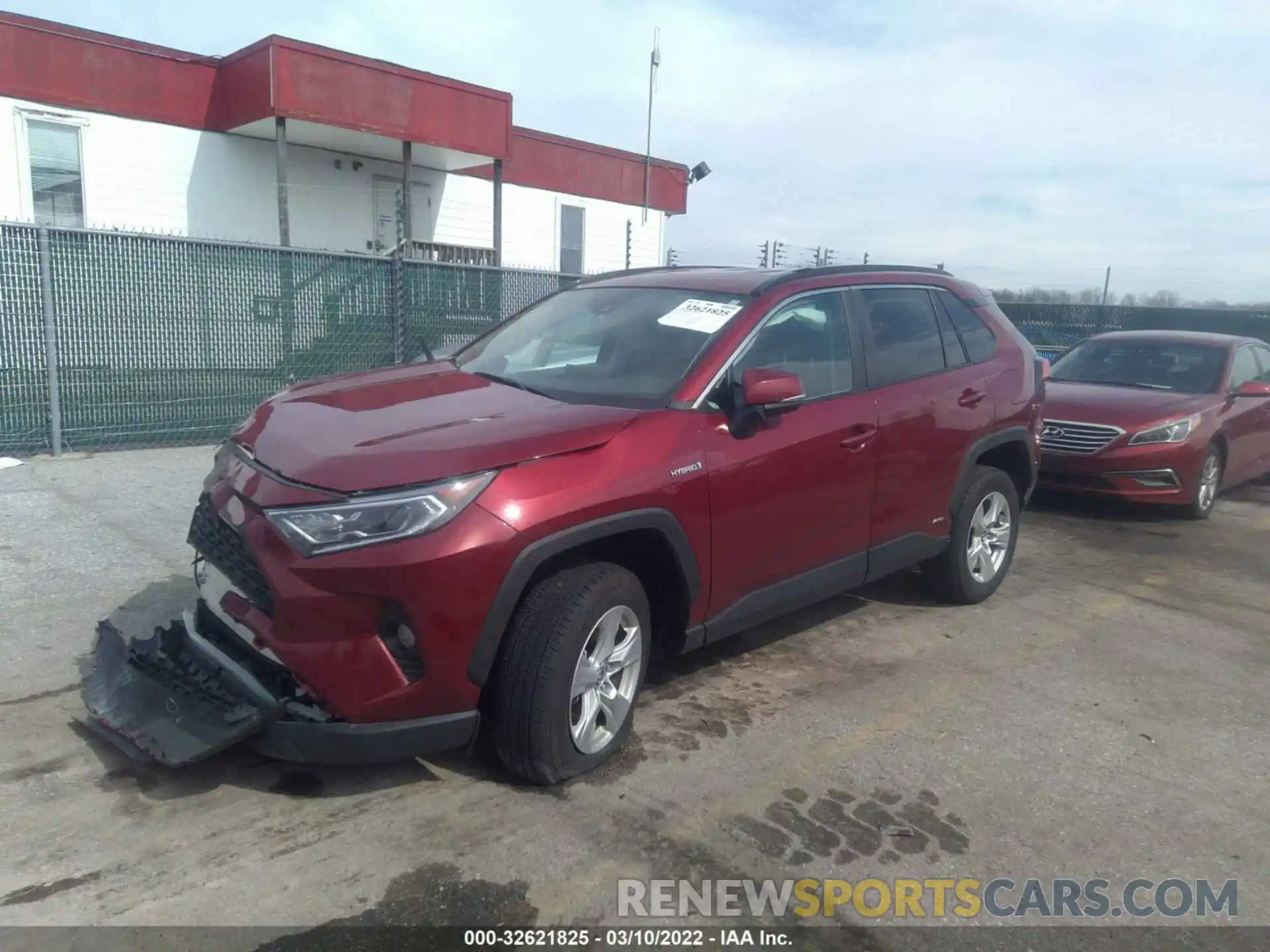 2 Фотография поврежденного автомобиля 4T3R6RFV2MU019518 TOYOTA RAV4 2021