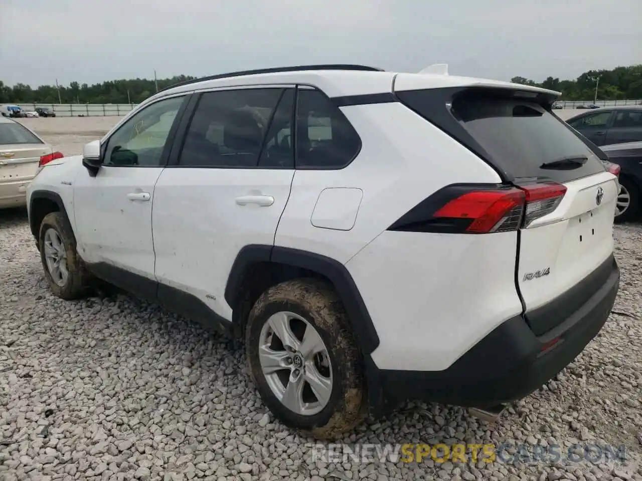 3 Фотография поврежденного автомобиля 4T3R6RFV3MU016370 TOYOTA RAV4 2021