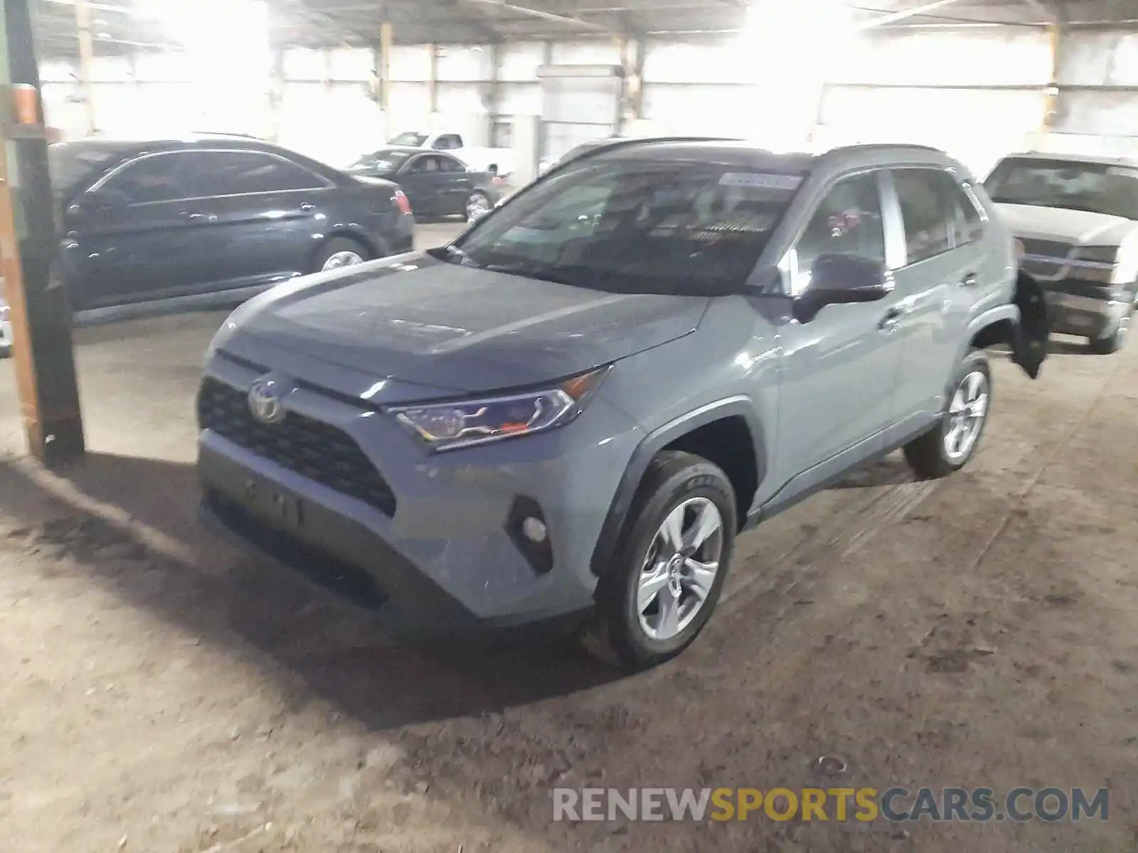 2 Фотография поврежденного автомобиля 4T3R6RFV5MU014488 TOYOTA RAV4 2021