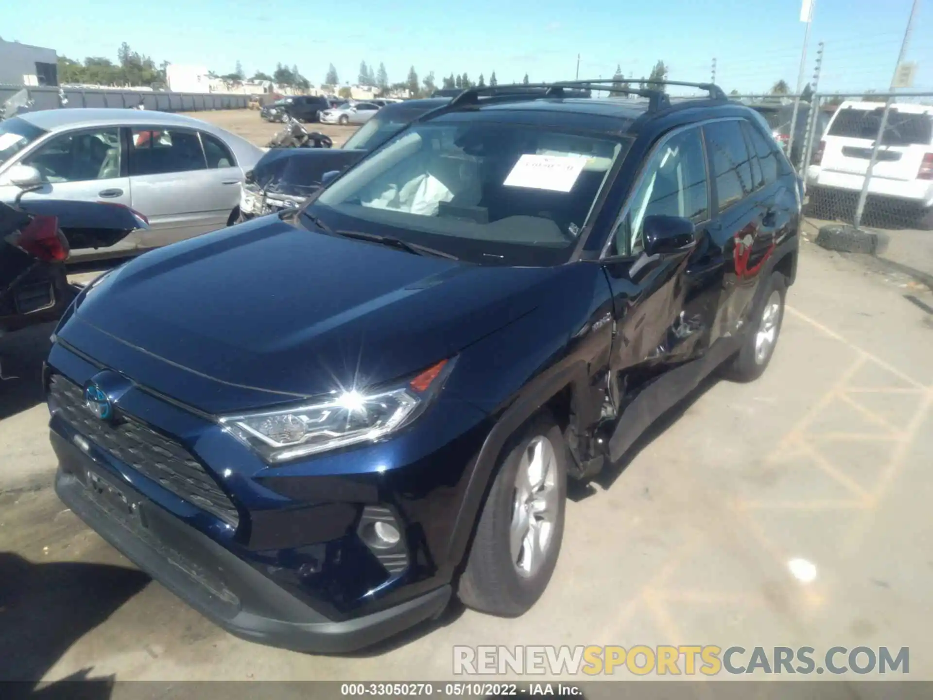 2 Photograph of a damaged car 4T3R6RFV8MU014260 TOYOTA RAV4 2021