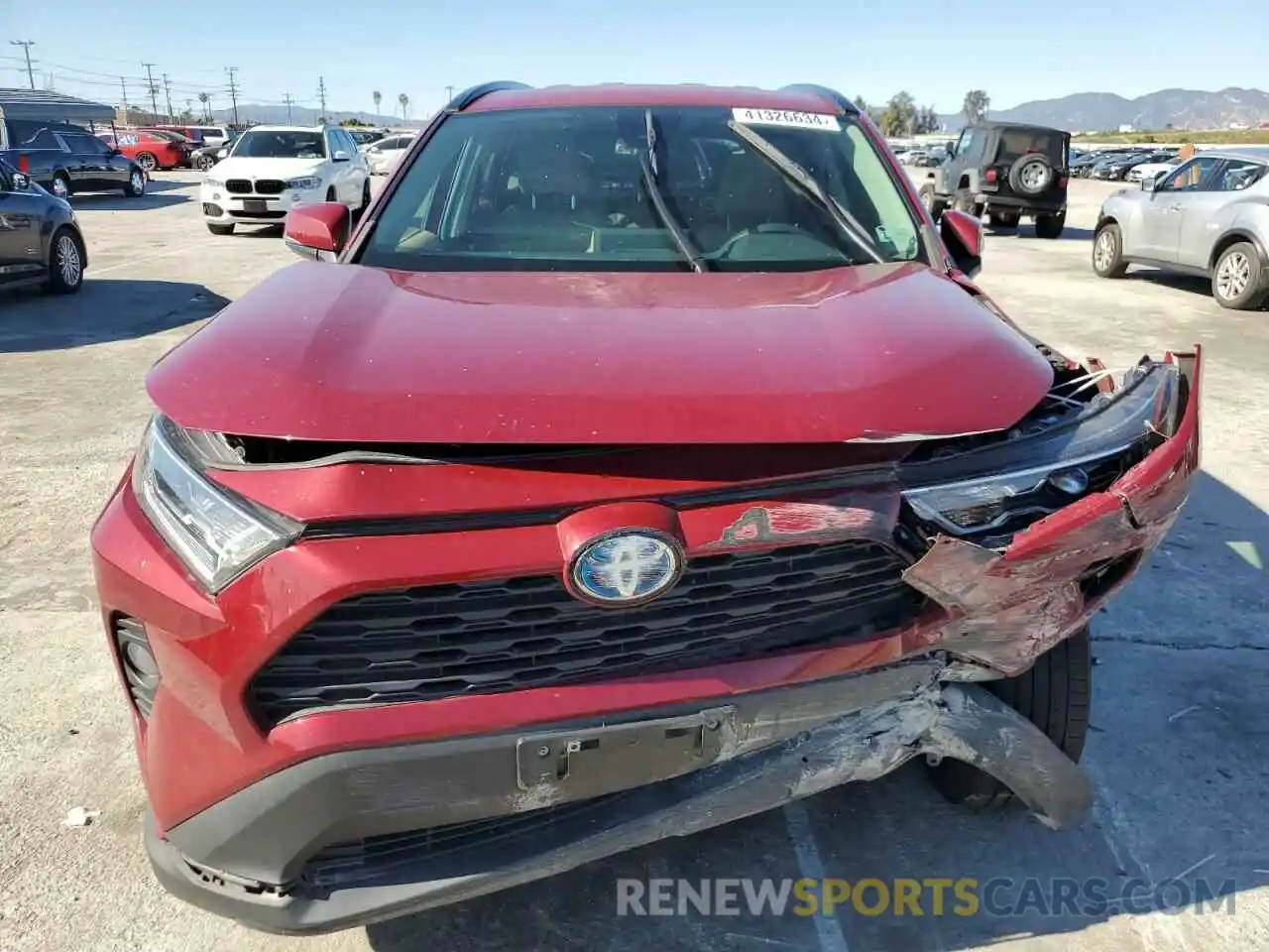 5 Photograph of a damaged car 4T3R6RFV8MU026103 TOYOTA RAV4 2021