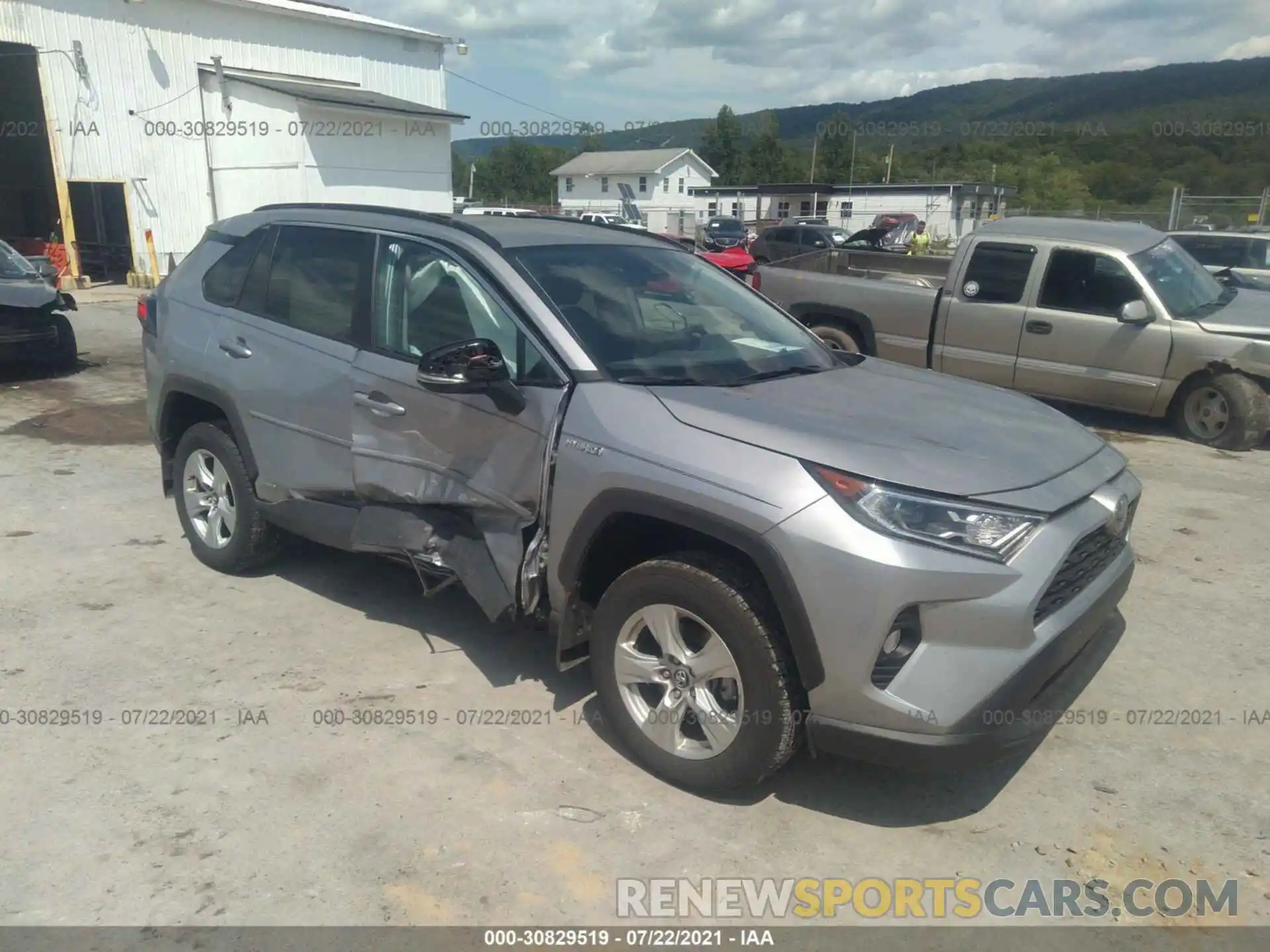 1 Фотография поврежденного автомобиля 4T3R6RFV9MU012842 TOYOTA RAV4 2021