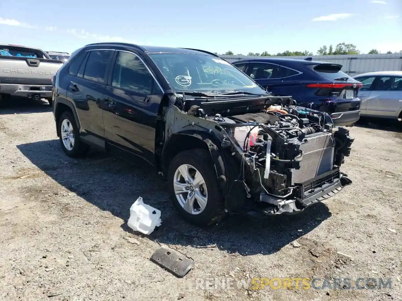 9 Photograph of a damaged car 4T3R6RFV9MU017877 TOYOTA RAV4 2021