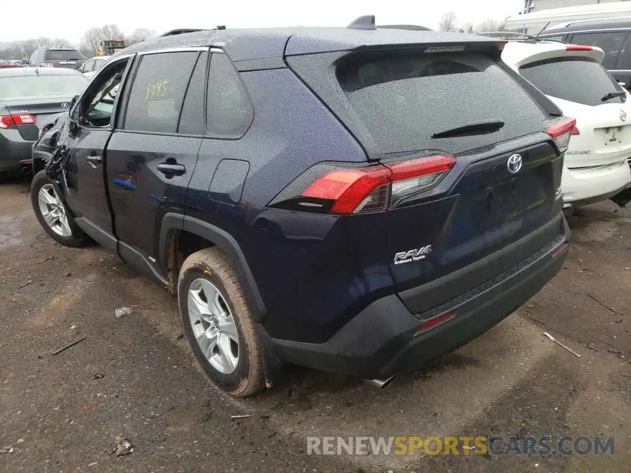 3 Фотография поврежденного автомобиля 4T3R6RFV9MU028894 TOYOTA RAV4 2021