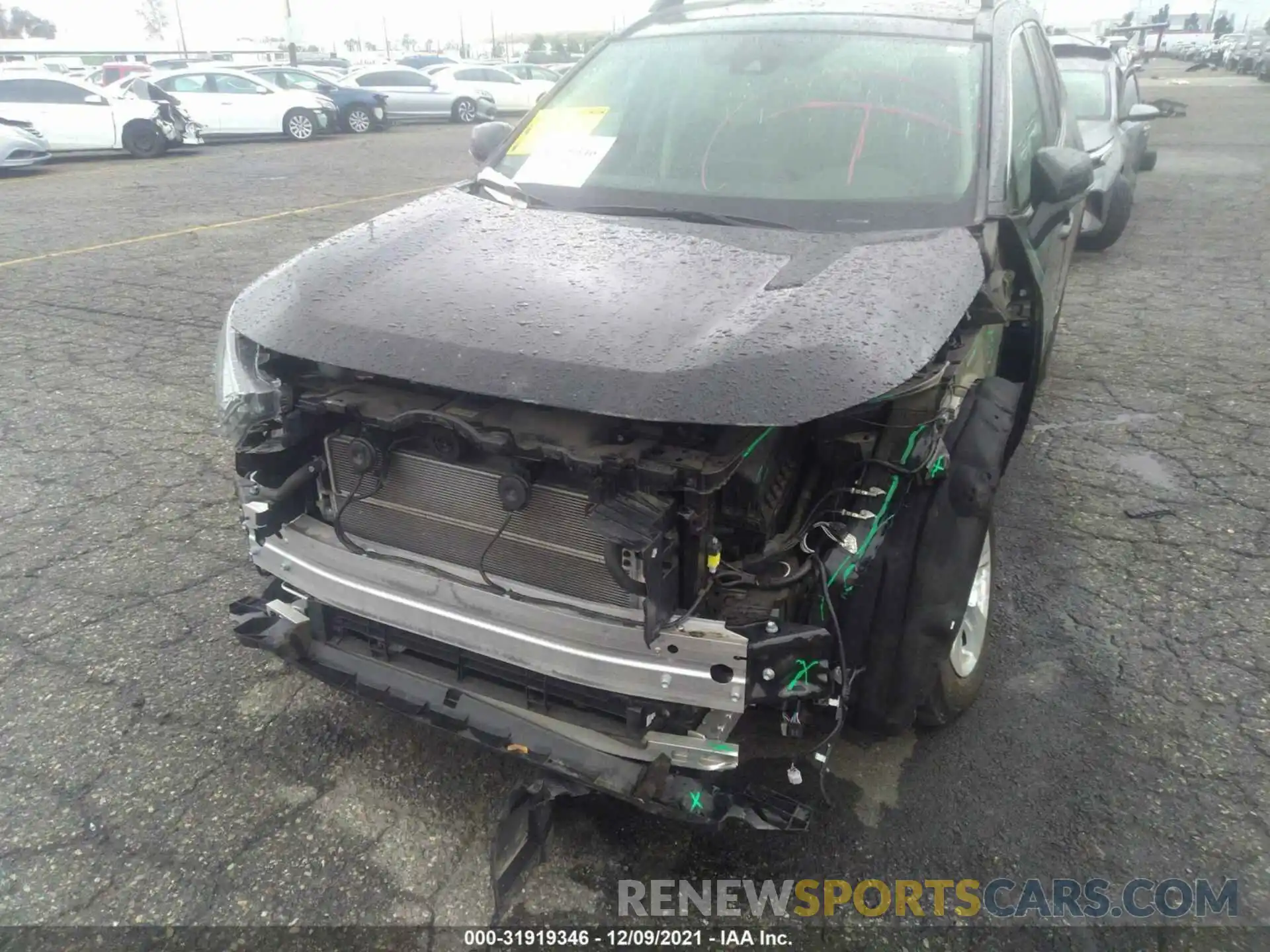 6 Photograph of a damaged car 4T3R6RFVXMU007911 TOYOTA RAV4 2021