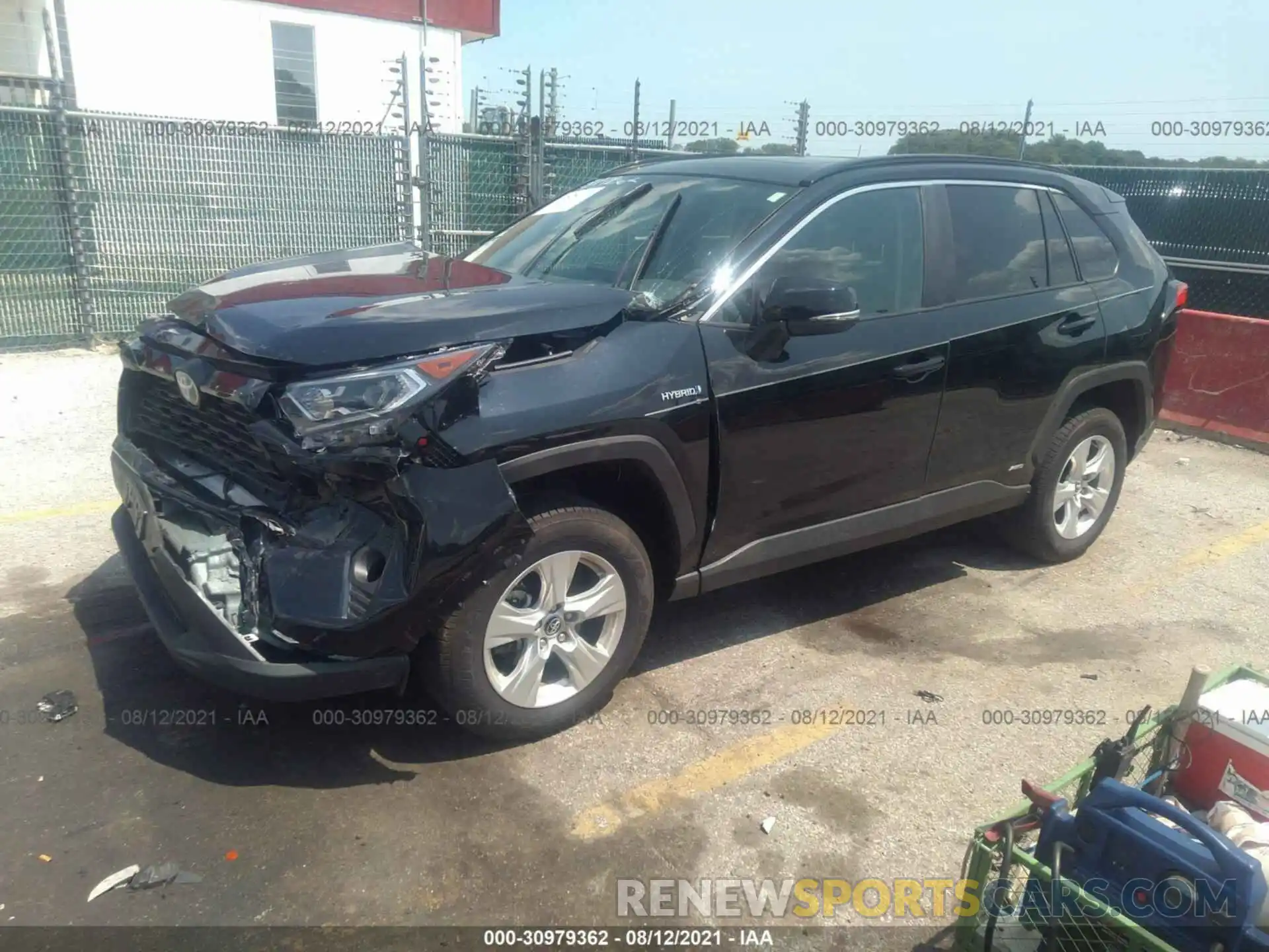 2 Photograph of a damaged car 4T3R6RFVXMU015247 TOYOTA RAV4 2021