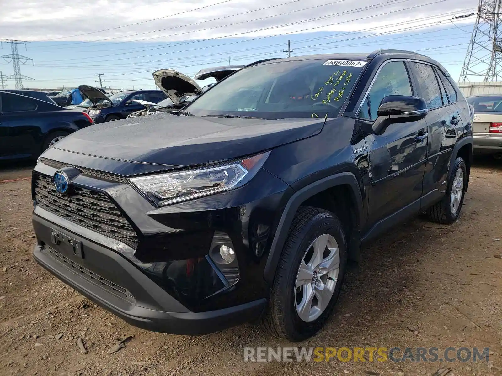 2 Photograph of a damaged car 4T3R6RFVXMU024157 TOYOTA RAV4 2021