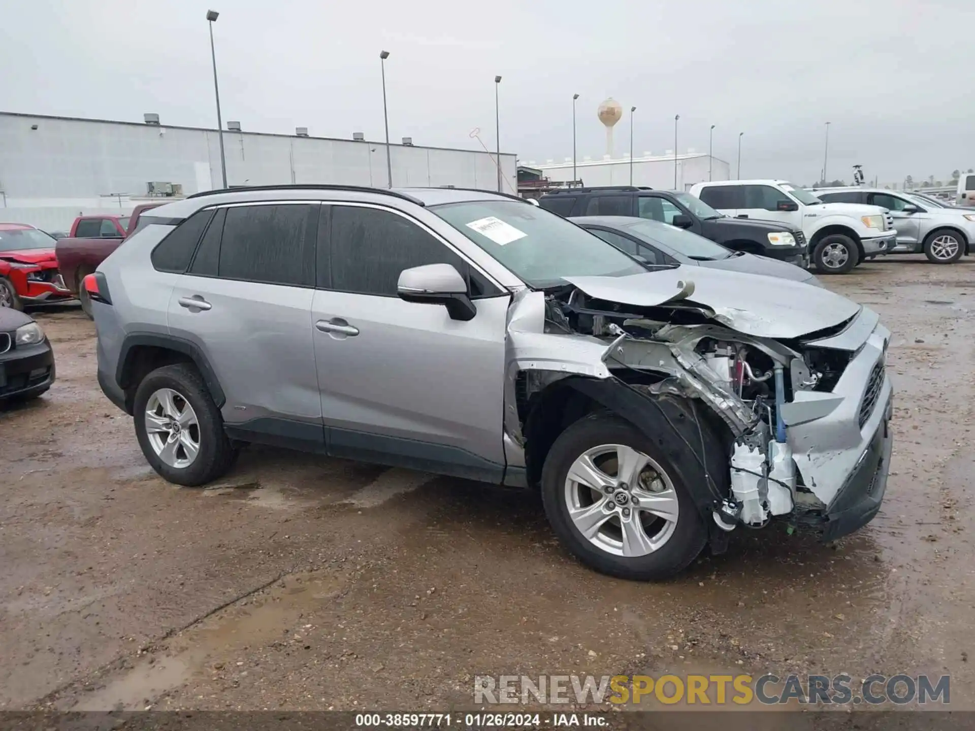 13 Photograph of a damaged car 4T3R6RFVXMU029424 TOYOTA RAV4 2021