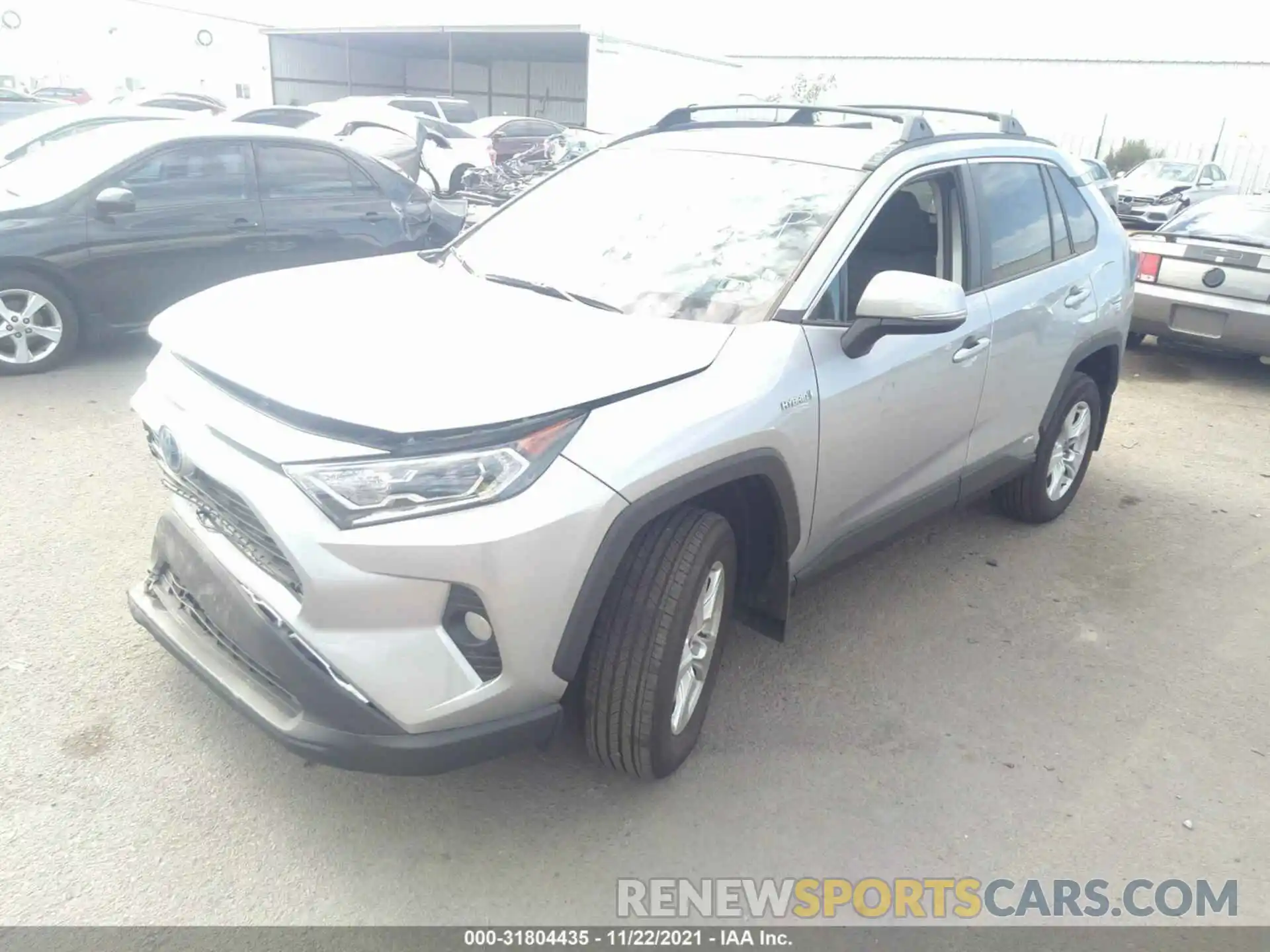 2 Фотография поврежденного автомобиля 4T3RWRFV0MU018092 TOYOTA RAV4 2021