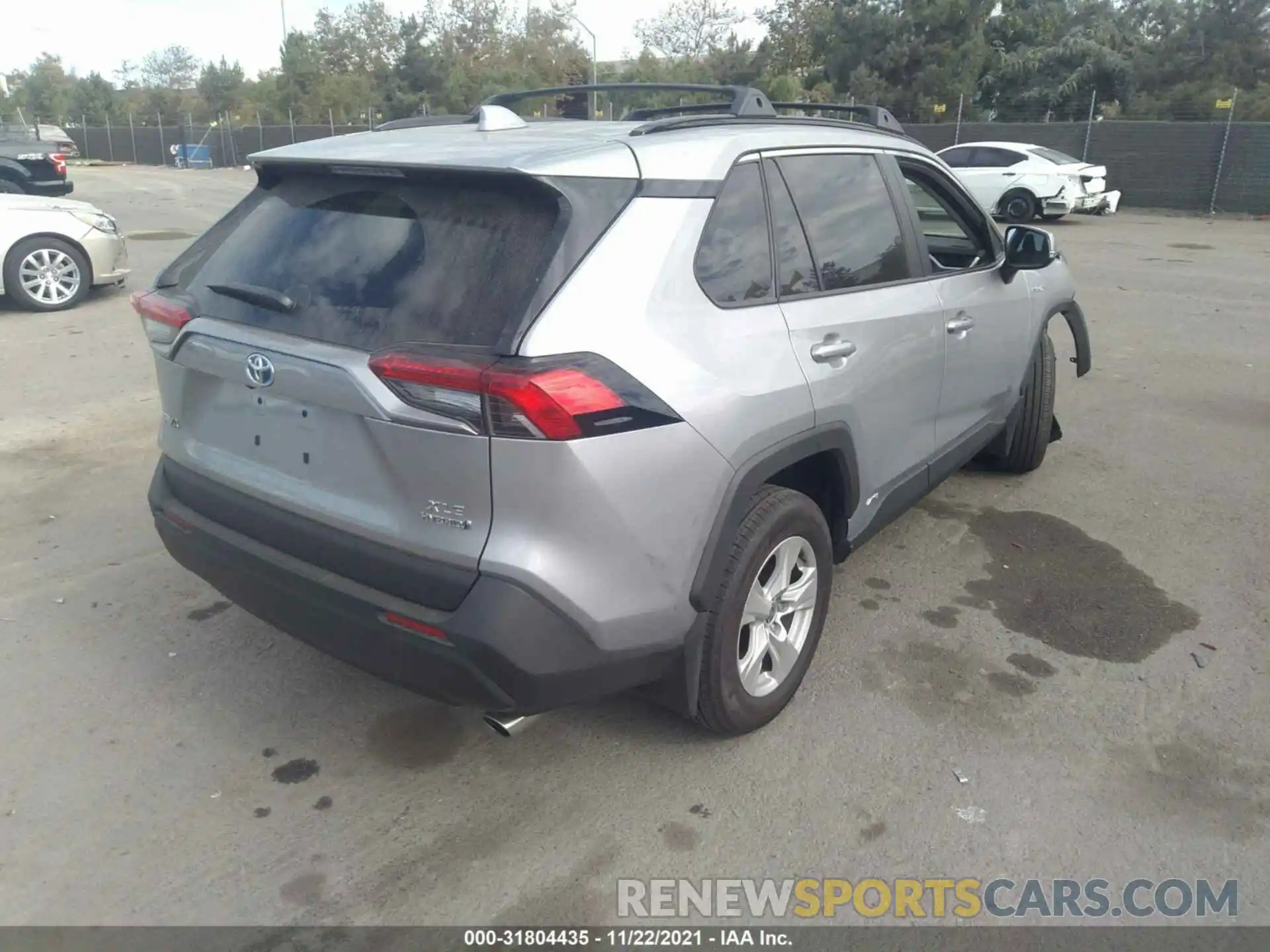 4 Фотография поврежденного автомобиля 4T3RWRFV0MU018092 TOYOTA RAV4 2021