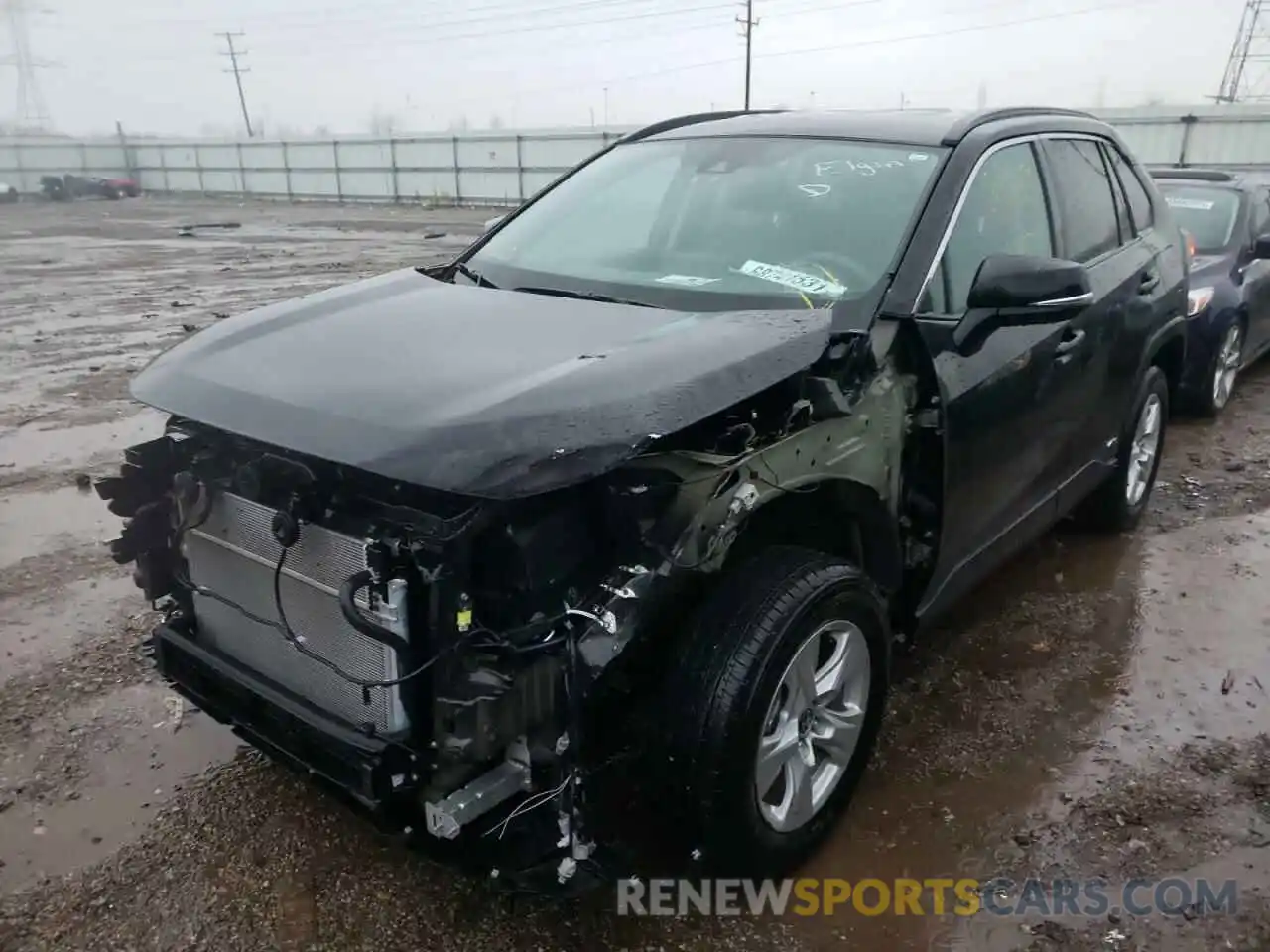 2 Photograph of a damaged car 4T3RWRFV0MU018612 TOYOTA RAV4 2021