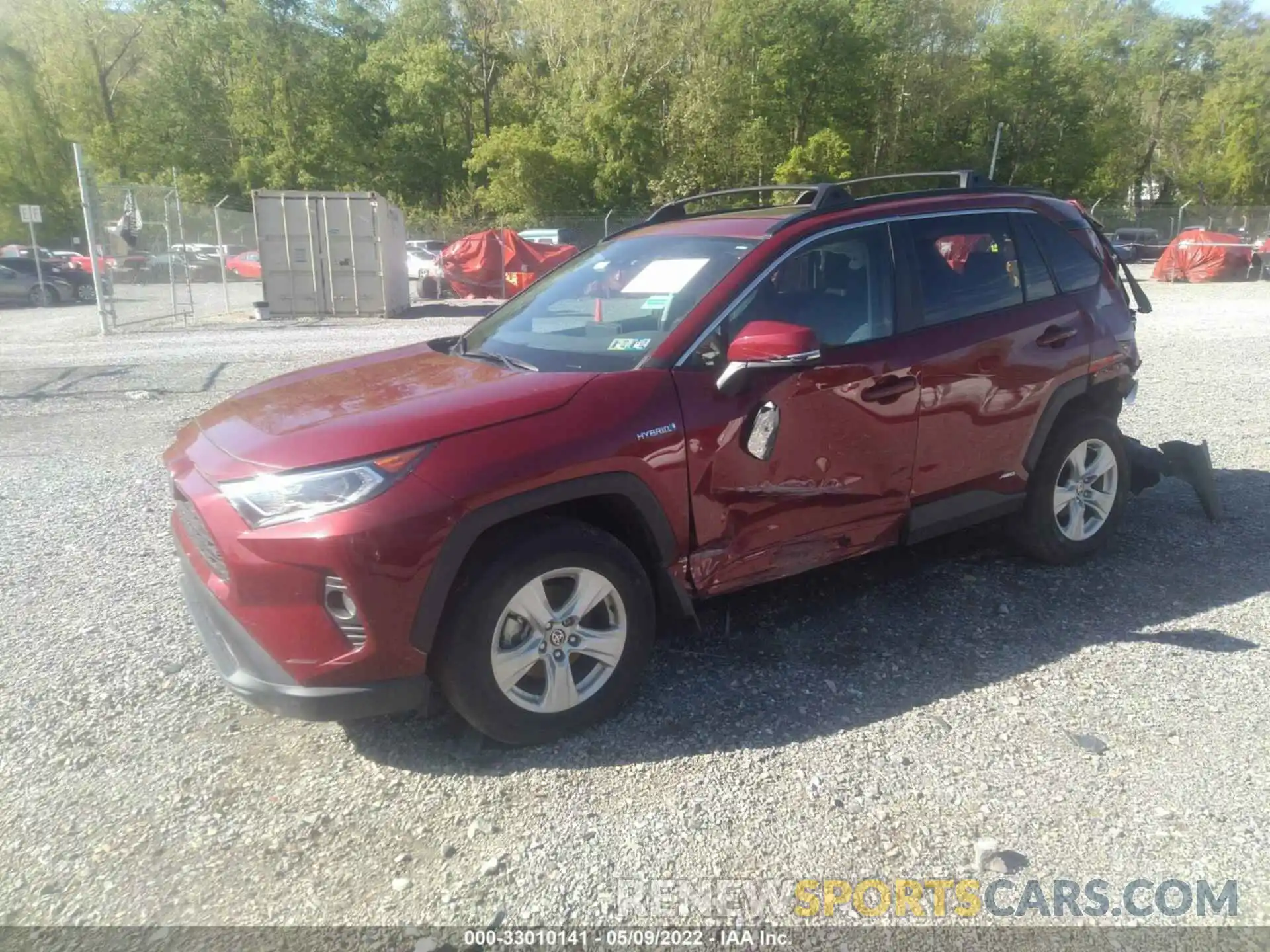 2 Photograph of a damaged car 4T3RWRFV0MU020585 TOYOTA RAV4 2021