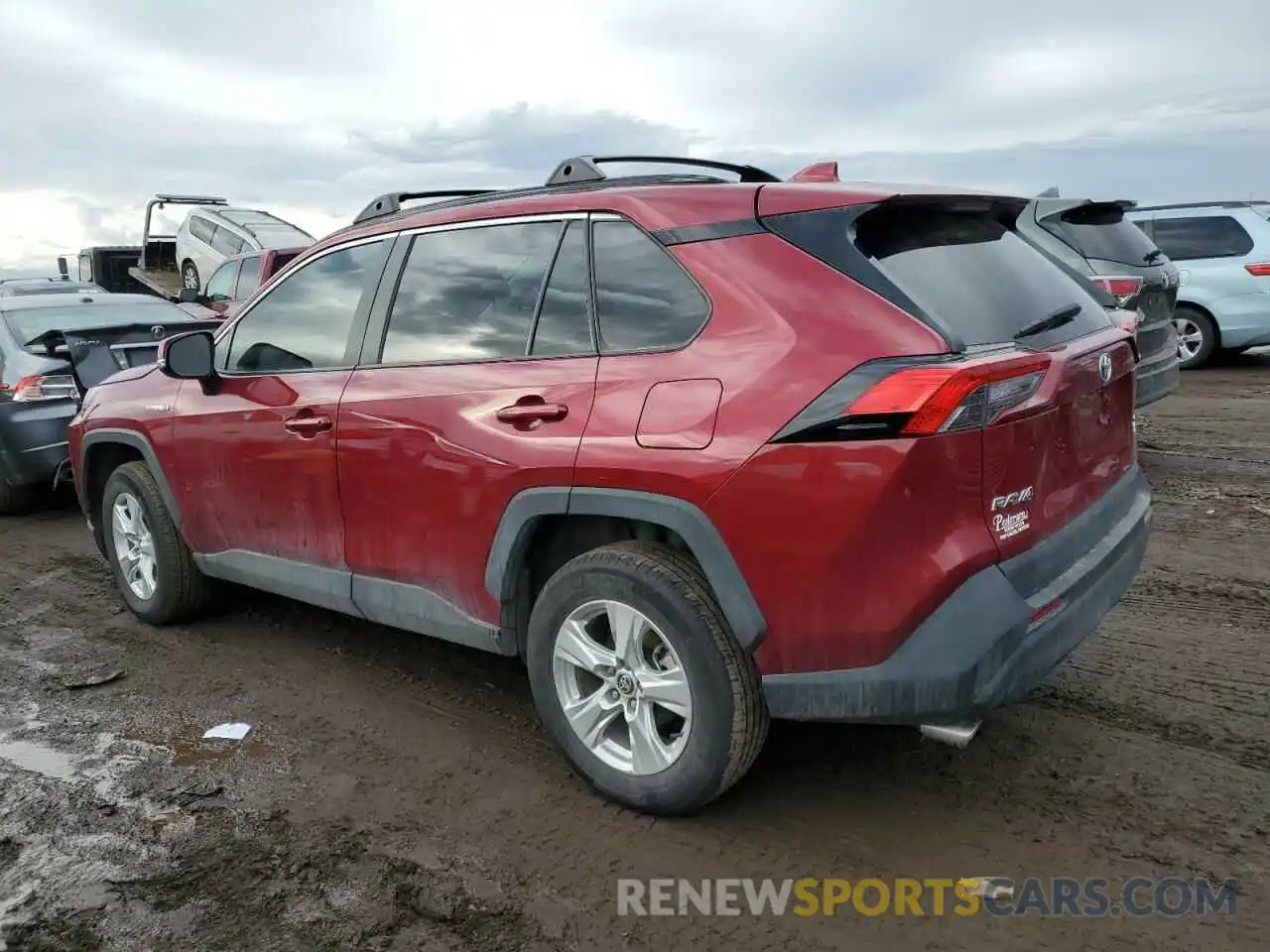 2 Photograph of a damaged car 4T3RWRFV0MU021686 TOYOTA RAV4 2021