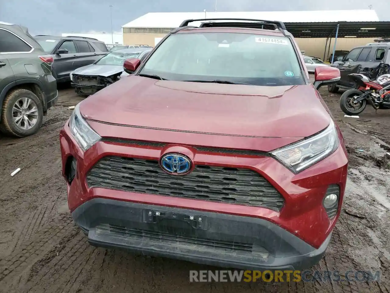 5 Photograph of a damaged car 4T3RWRFV0MU021686 TOYOTA RAV4 2021