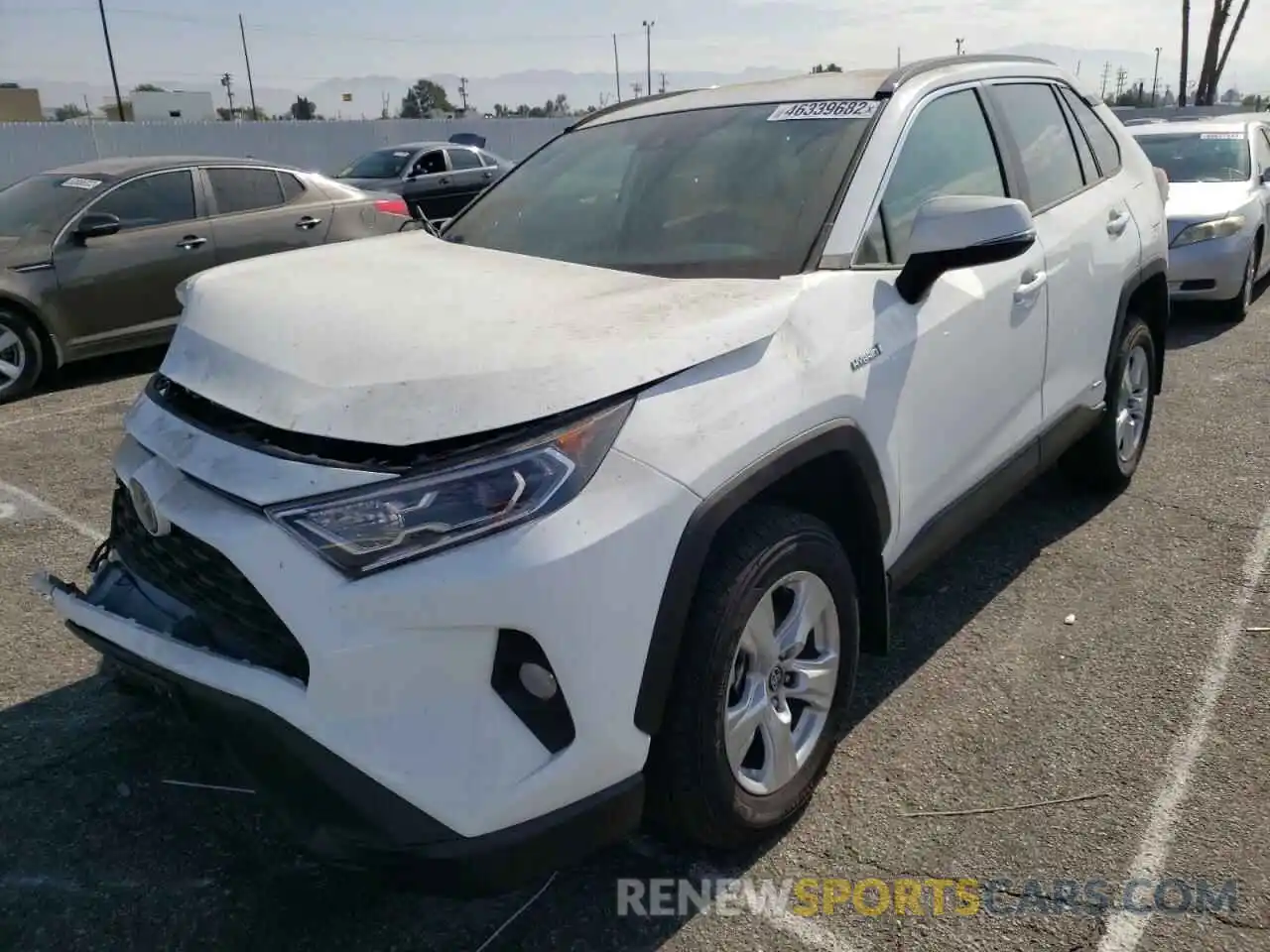 2 Photograph of a damaged car 4T3RWRFV0MU022398 TOYOTA RAV4 2021