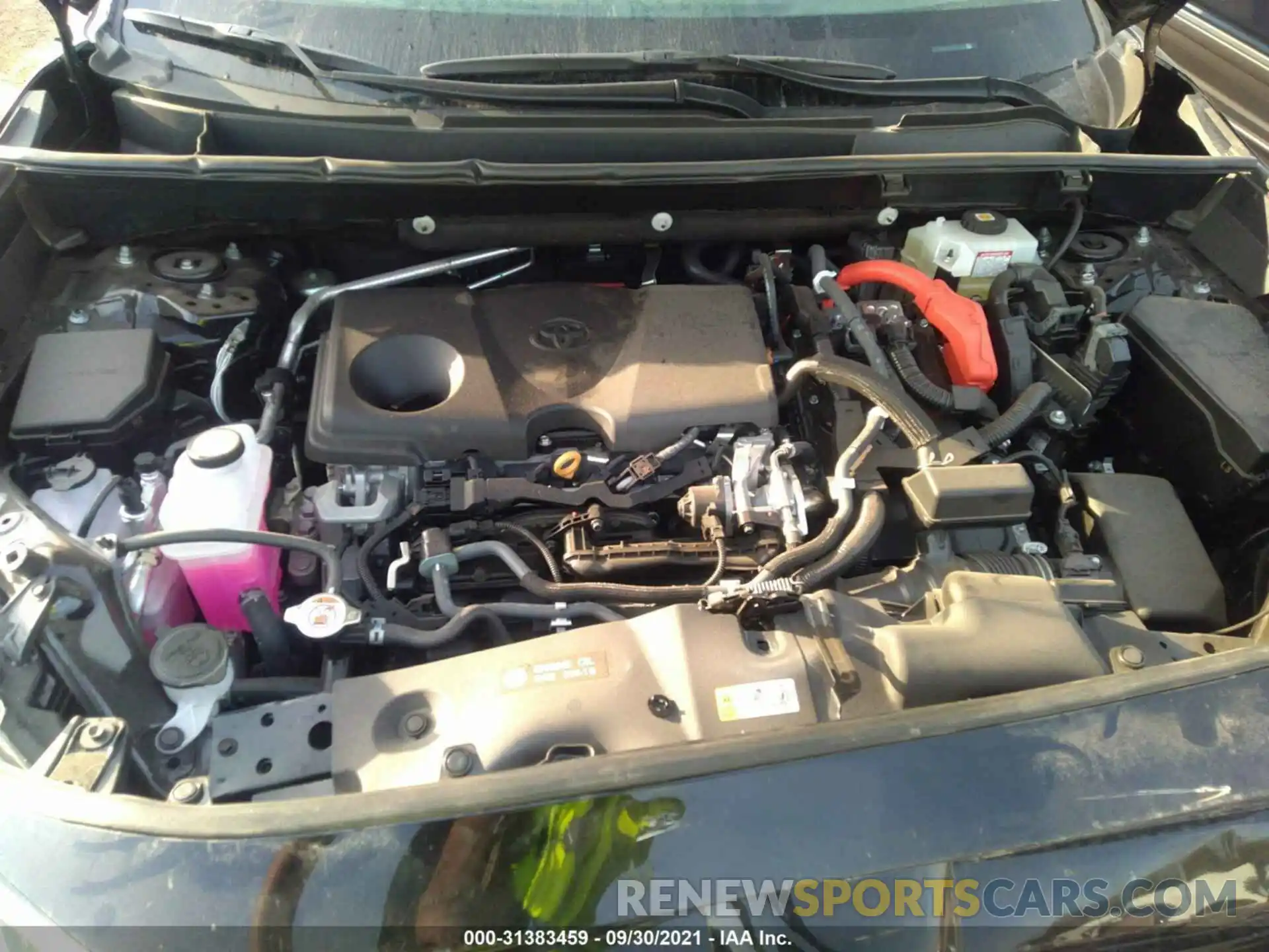 10 Фотография поврежденного автомобиля 4T3RWRFV0MU023390 TOYOTA RAV4 2021