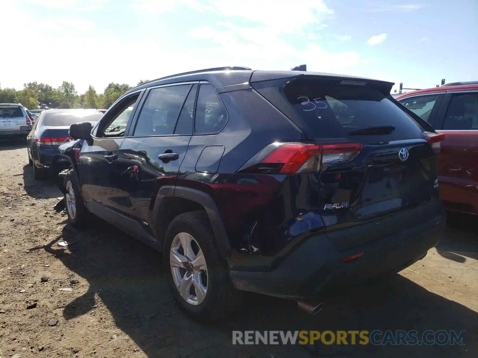 3 Photograph of a damaged car 4T3RWRFV0MU024183 TOYOTA RAV4 2021