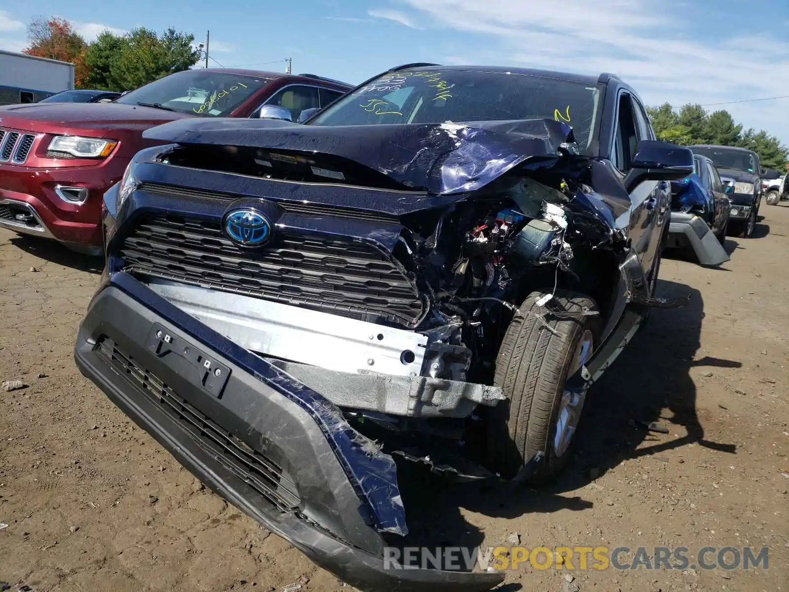 9 Photograph of a damaged car 4T3RWRFV0MU024183 TOYOTA RAV4 2021