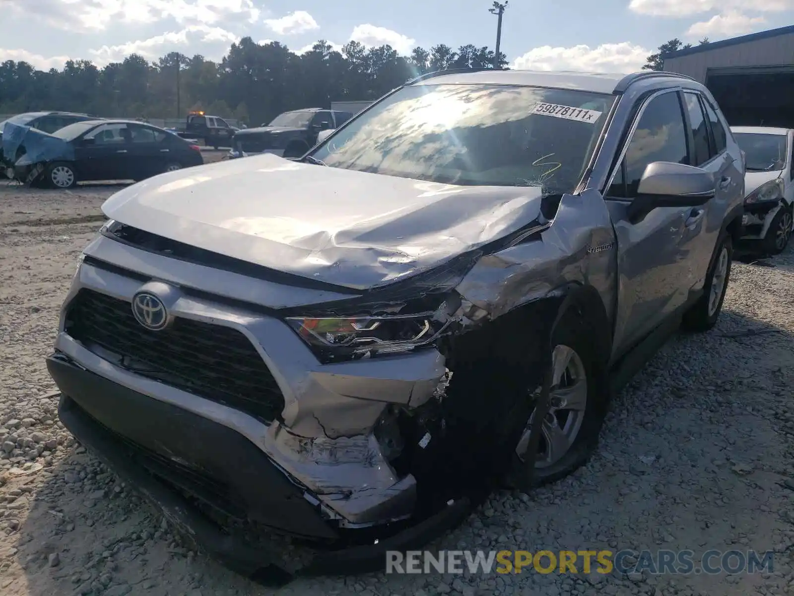 2 Photograph of a damaged car 4T3RWRFV0MU029481 TOYOTA RAV4 2021