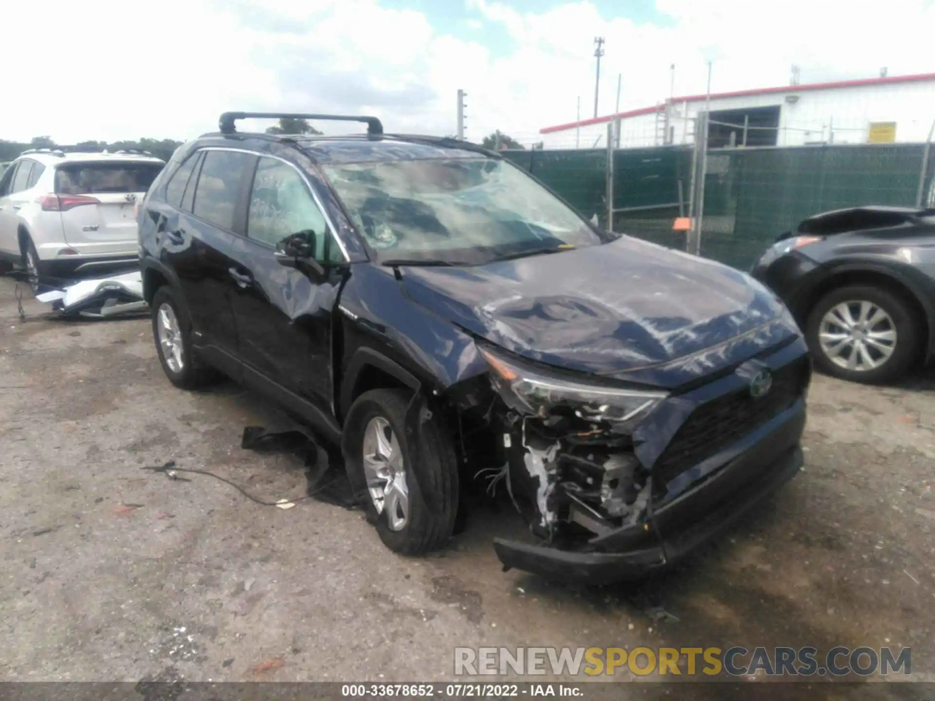 6 Фотография поврежденного автомобиля 4T3RWRFV0MU032350 TOYOTA RAV4 2021