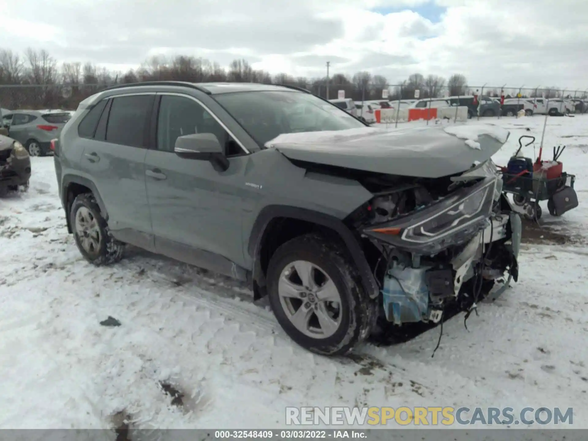 1 Photograph of a damaged car 4T3RWRFV0MU032896 TOYOTA RAV4 2021