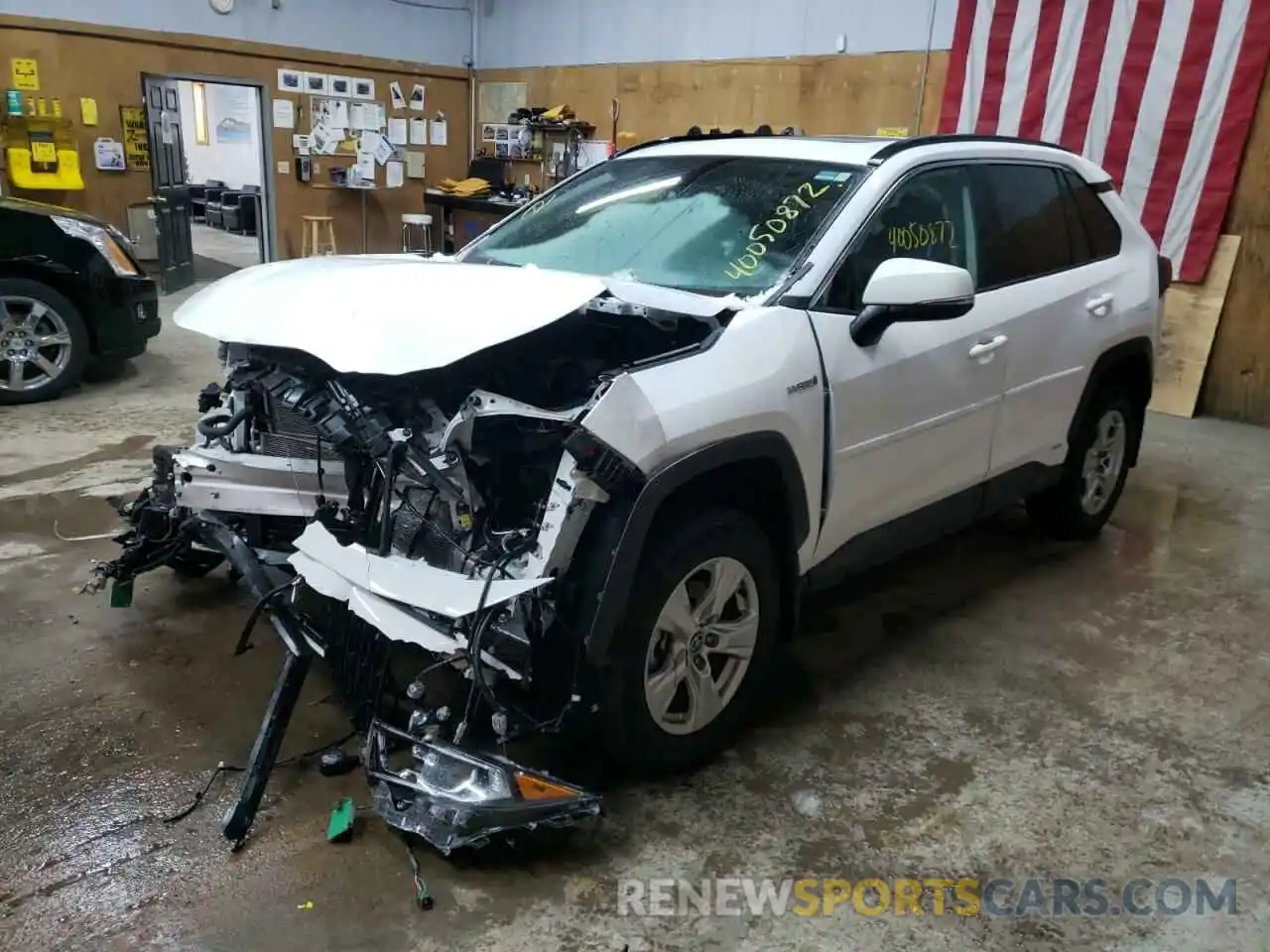 2 Photograph of a damaged car 4T3RWRFV0MU034079 TOYOTA RAV4 2021