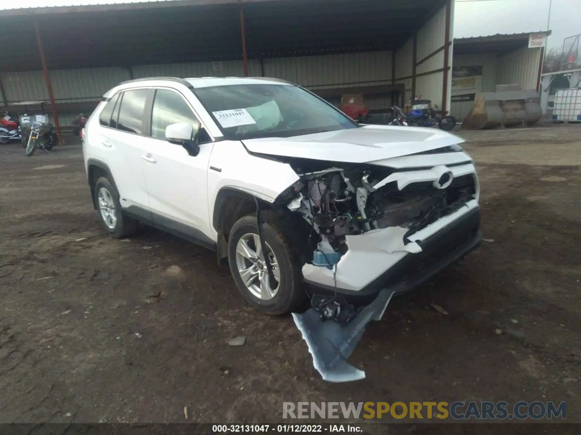 1 Photograph of a damaged car 4T3RWRFV0MU037449 TOYOTA RAV4 2021