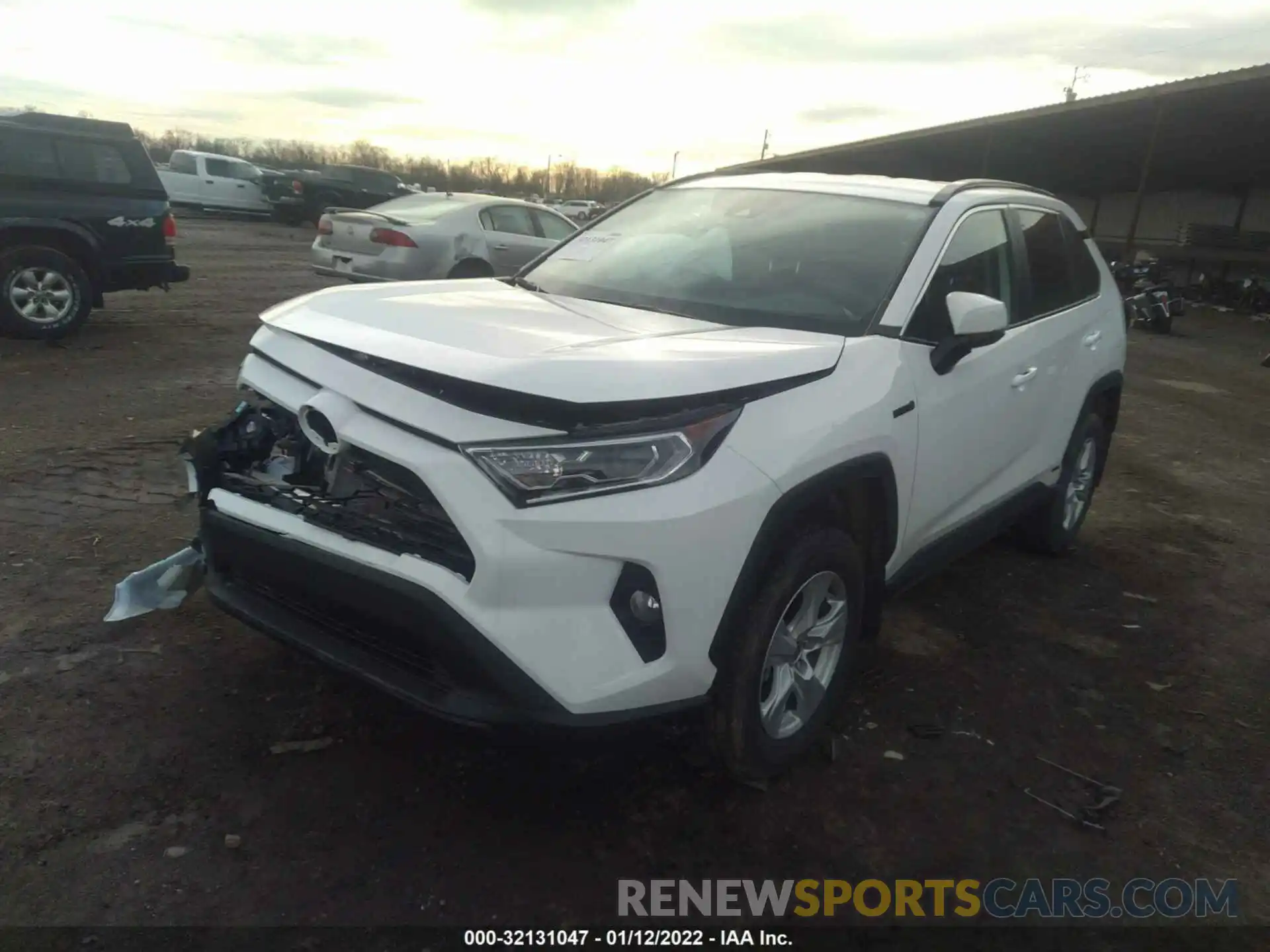 2 Photograph of a damaged car 4T3RWRFV0MU037449 TOYOTA RAV4 2021