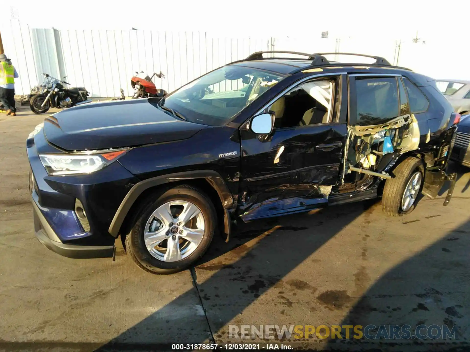 2 Фотография поврежденного автомобиля 4T3RWRFV0MU039914 TOYOTA RAV4 2021