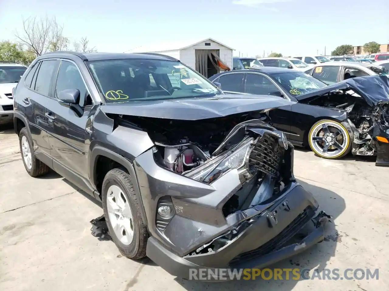 1 Photograph of a damaged car 4T3RWRFV0MU041596 TOYOTA RAV4 2021