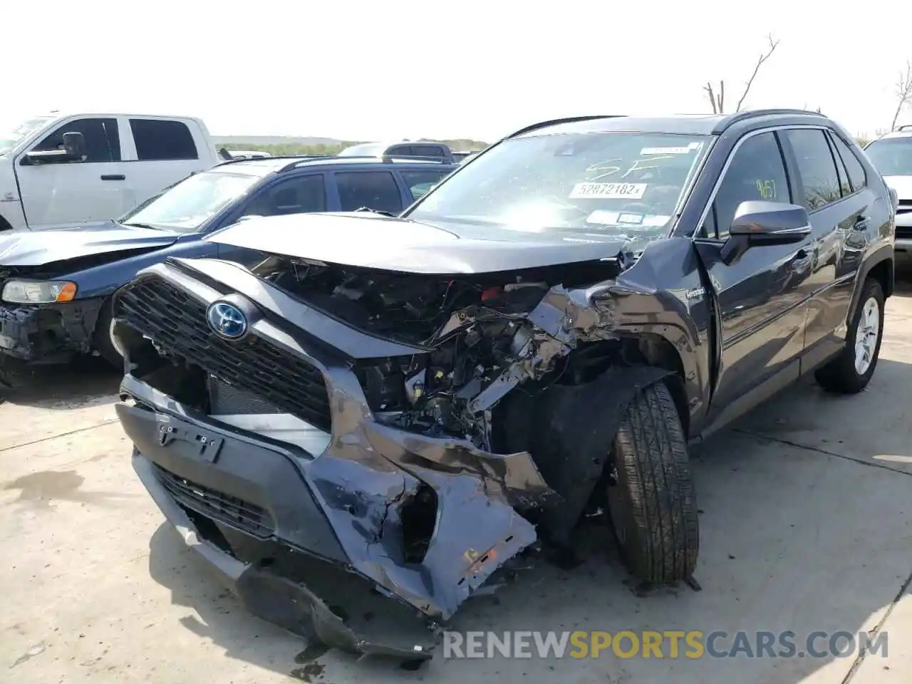 2 Photograph of a damaged car 4T3RWRFV0MU041596 TOYOTA RAV4 2021