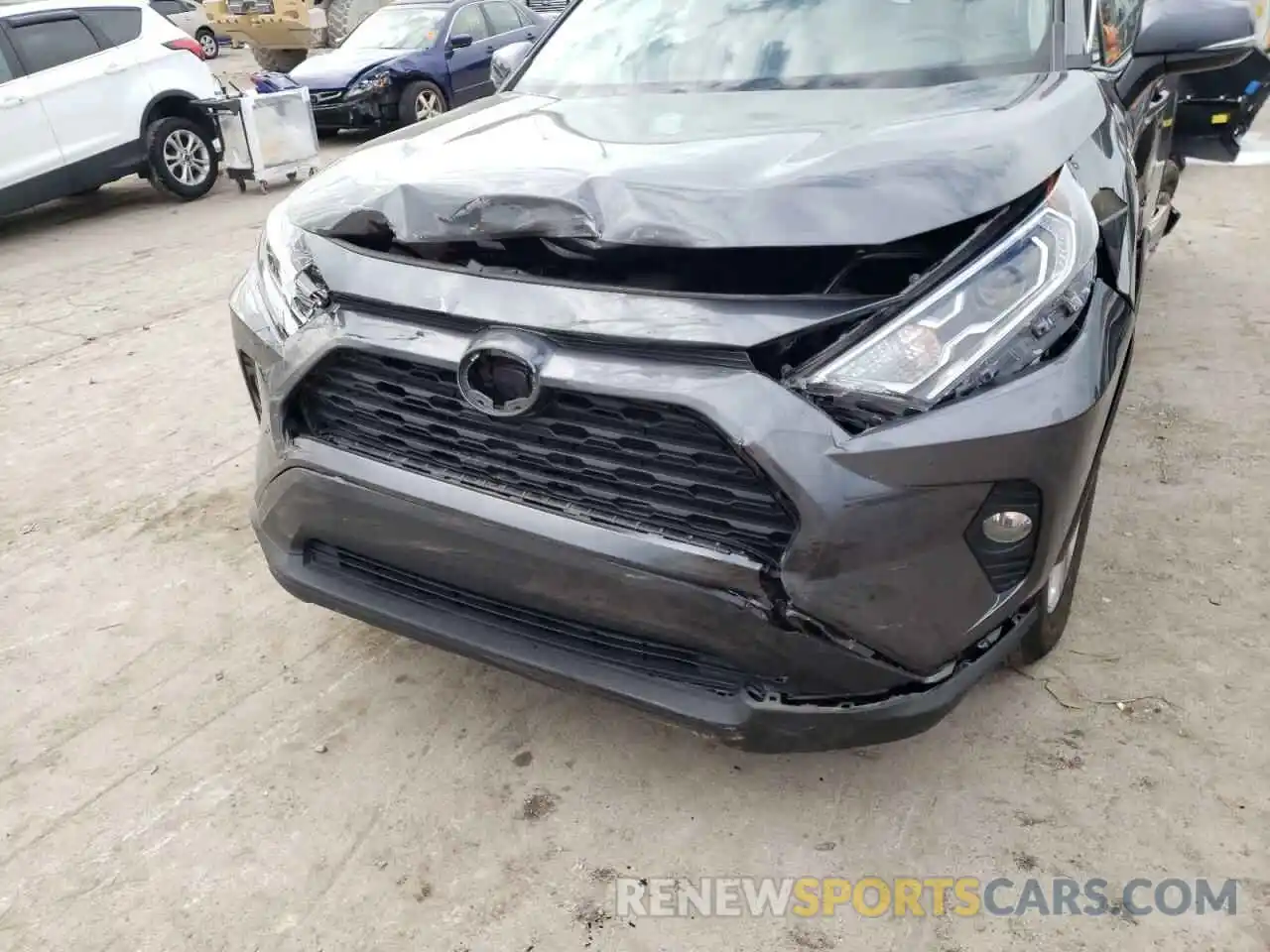 9 Photograph of a damaged car 4T3RWRFV1MU014889 TOYOTA RAV4 2021