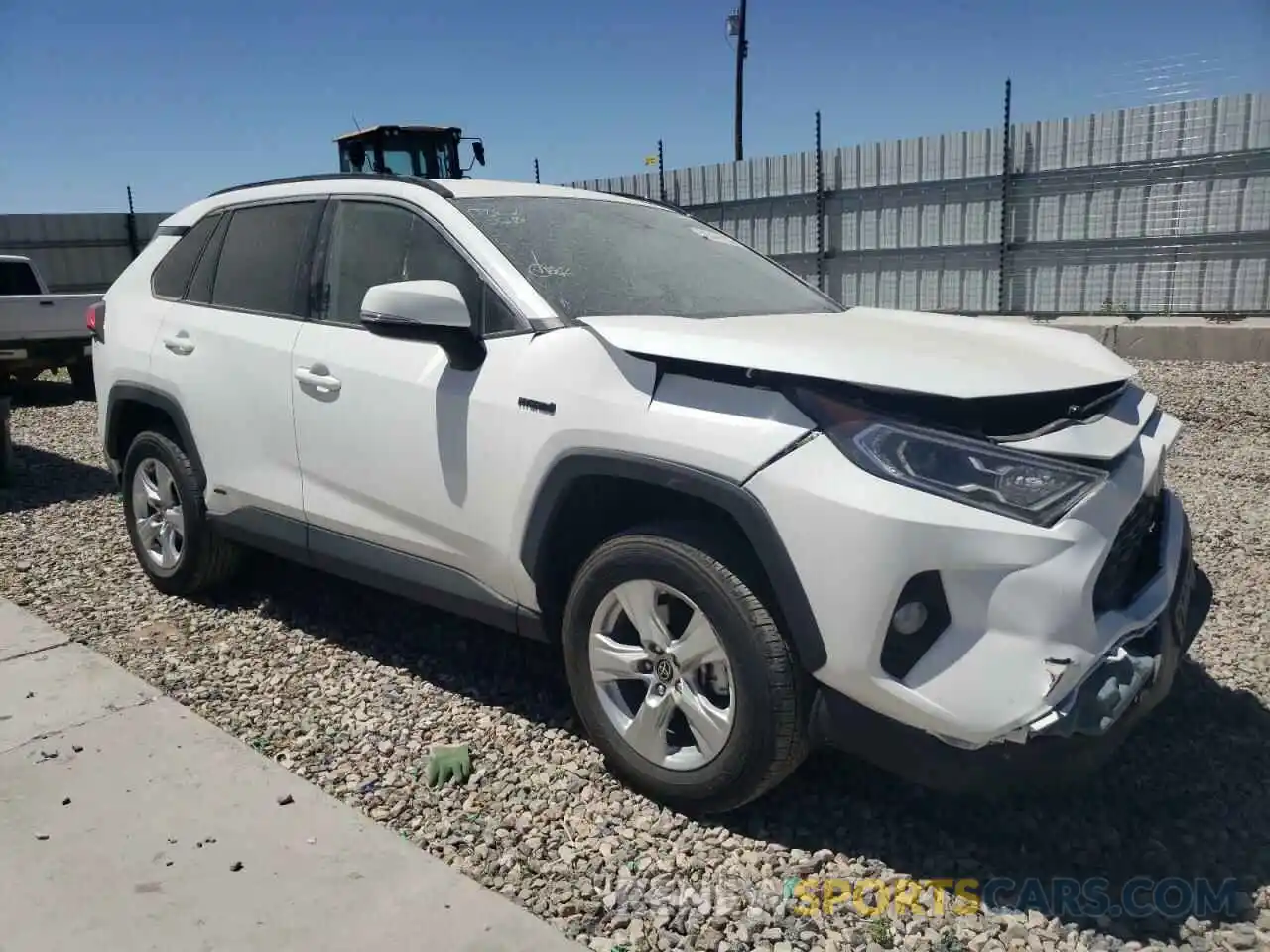 1 Photograph of a damaged car 4T3RWRFV1MU015749 TOYOTA RAV4 2021