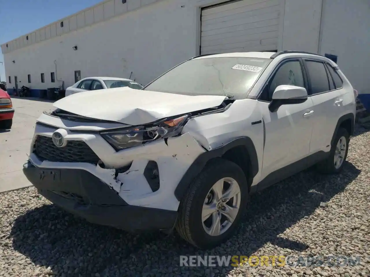 2 Photograph of a damaged car 4T3RWRFV1MU015749 TOYOTA RAV4 2021