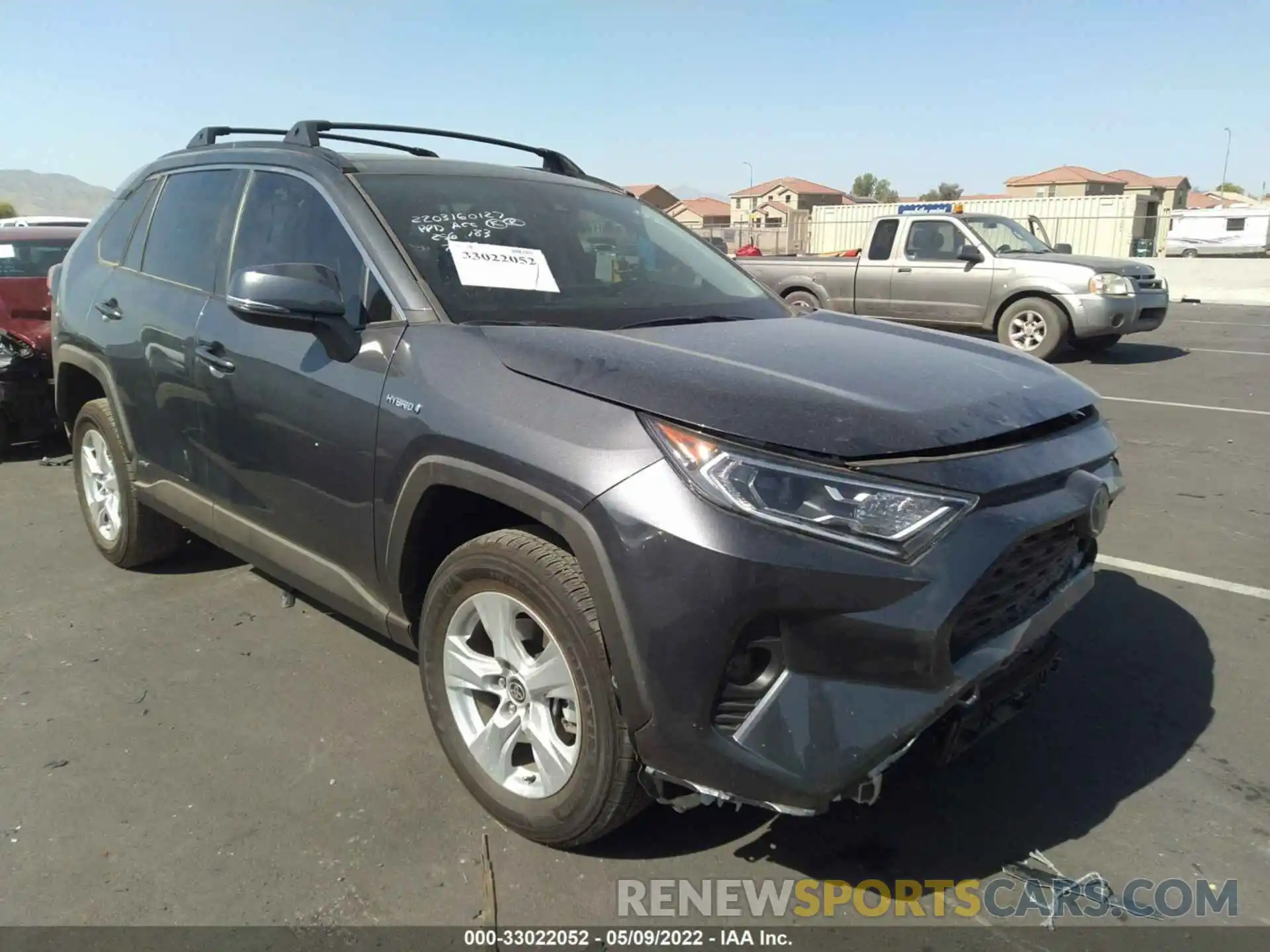 1 Photograph of a damaged car 4T3RWRFV1MU017145 TOYOTA RAV4 2021