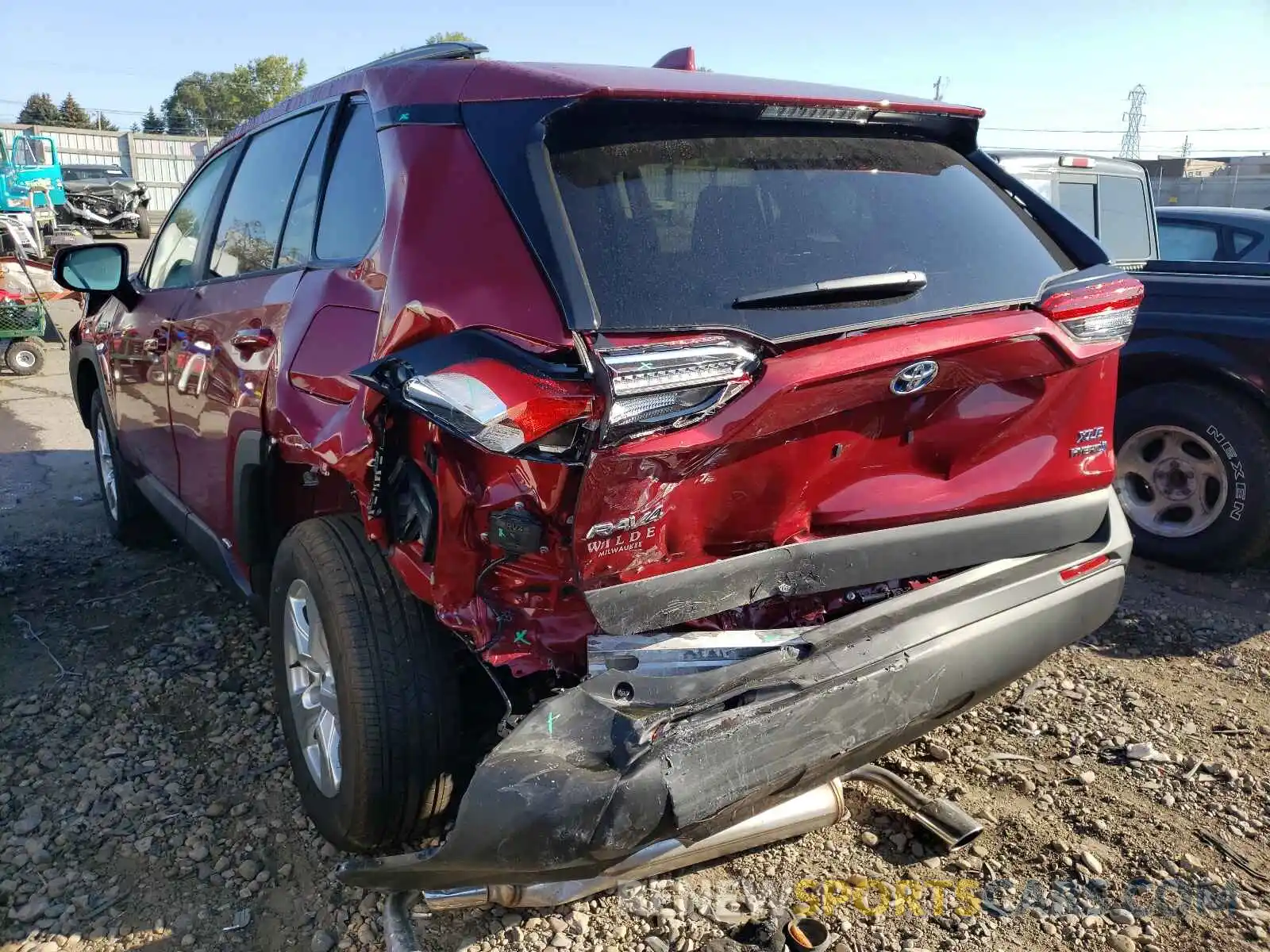 3 Photograph of a damaged car 4T3RWRFV1MU025214 TOYOTA RAV4 2021