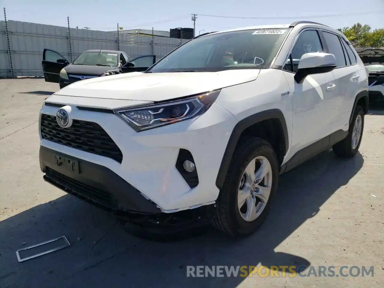 2 Photograph of a damaged car 4T3RWRFV1MU026881 TOYOTA RAV4 2021