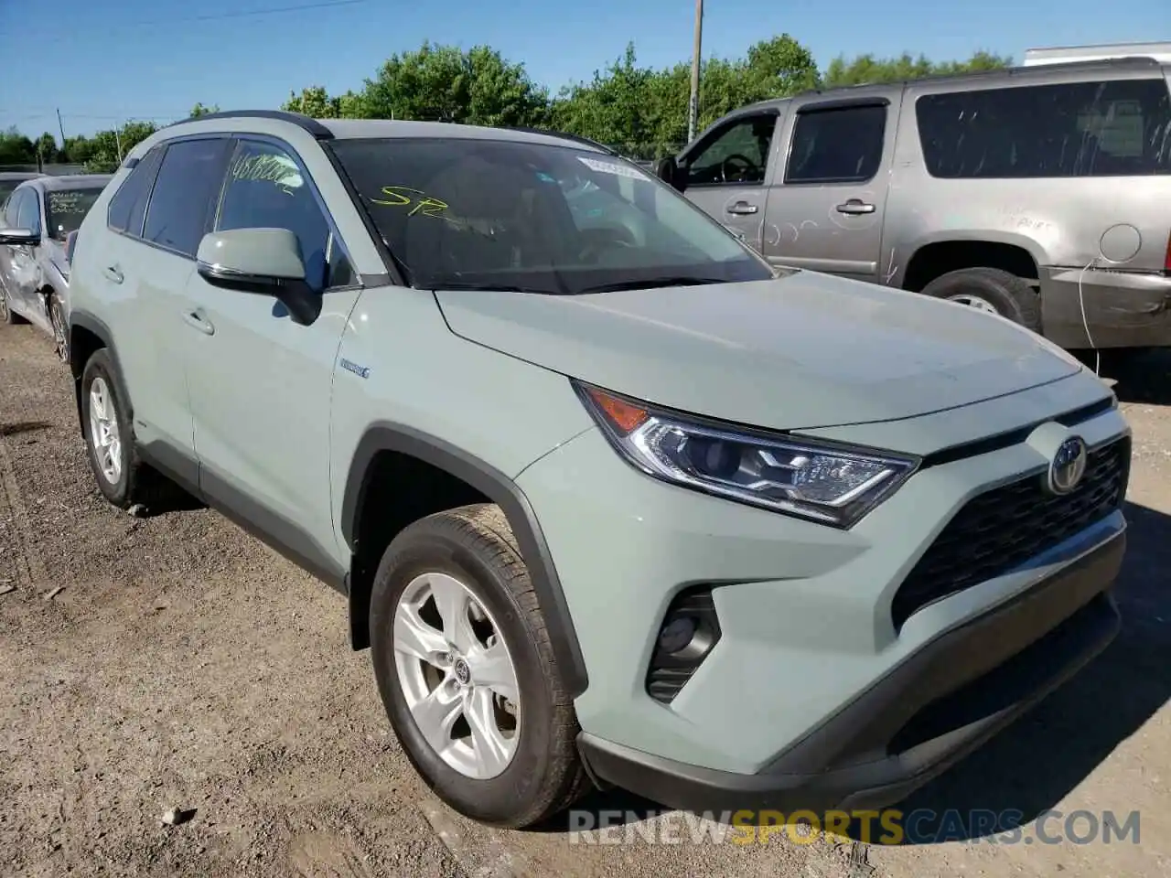 1 Photograph of a damaged car 4T3RWRFV1MU029571 TOYOTA RAV4 2021