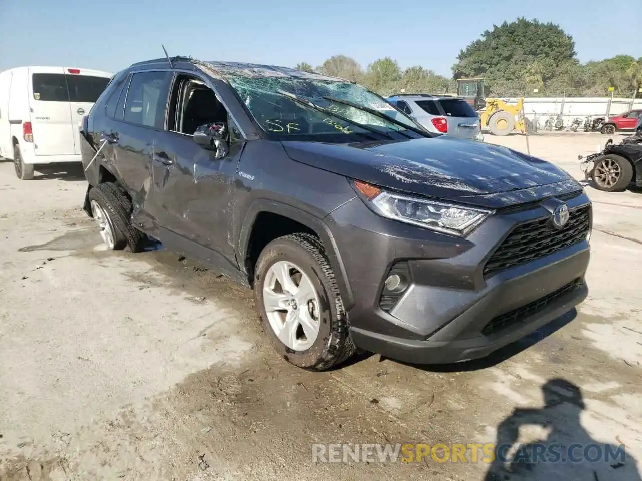 1 Photograph of a damaged car 4T3RWRFV1MU035662 TOYOTA RAV4 2021