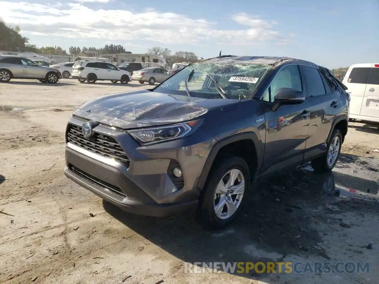 2 Photograph of a damaged car 4T3RWRFV1MU035662 TOYOTA RAV4 2021