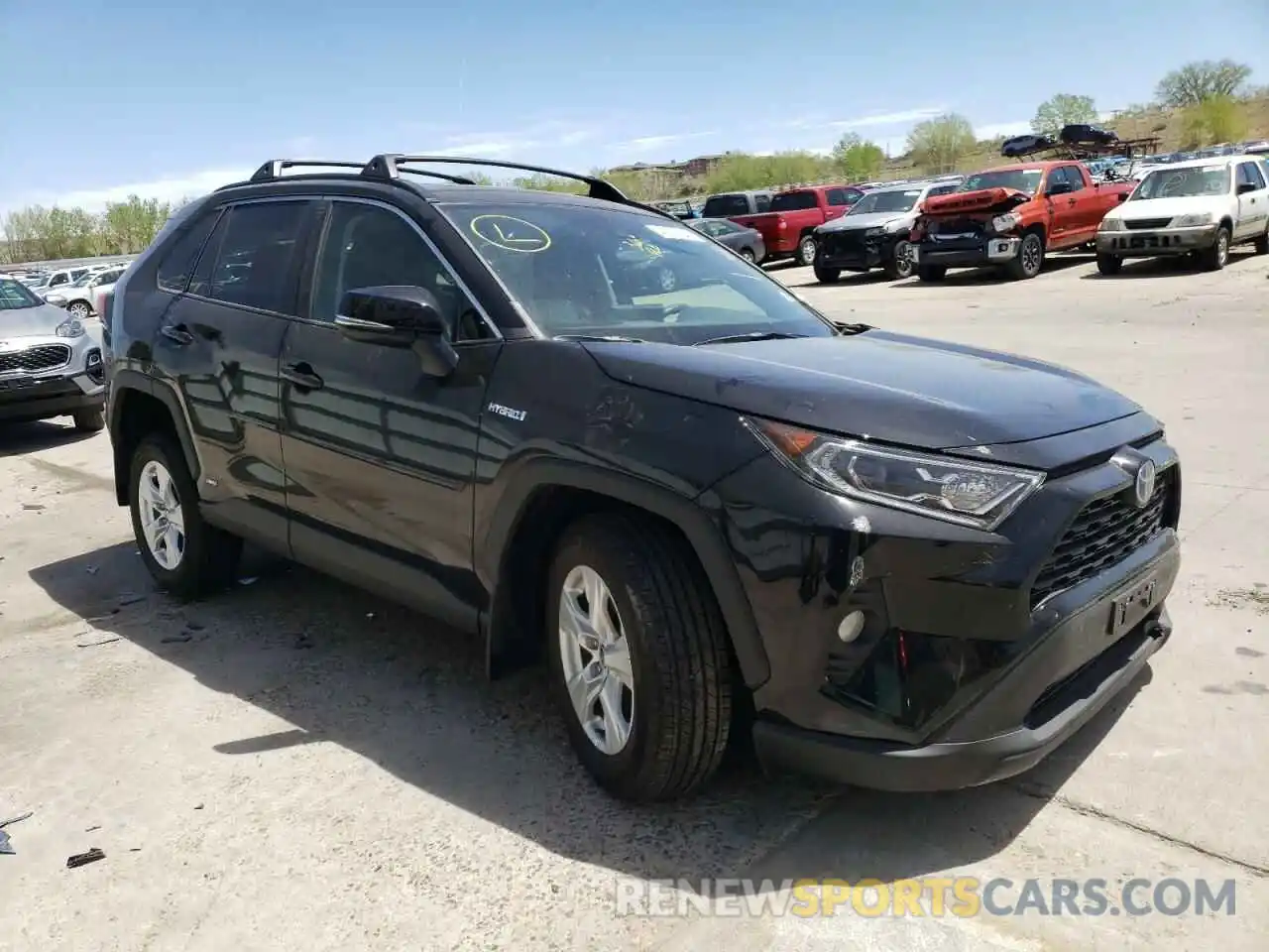 1 Photograph of a damaged car 4T3RWRFV1MU036990 TOYOTA RAV4 2021